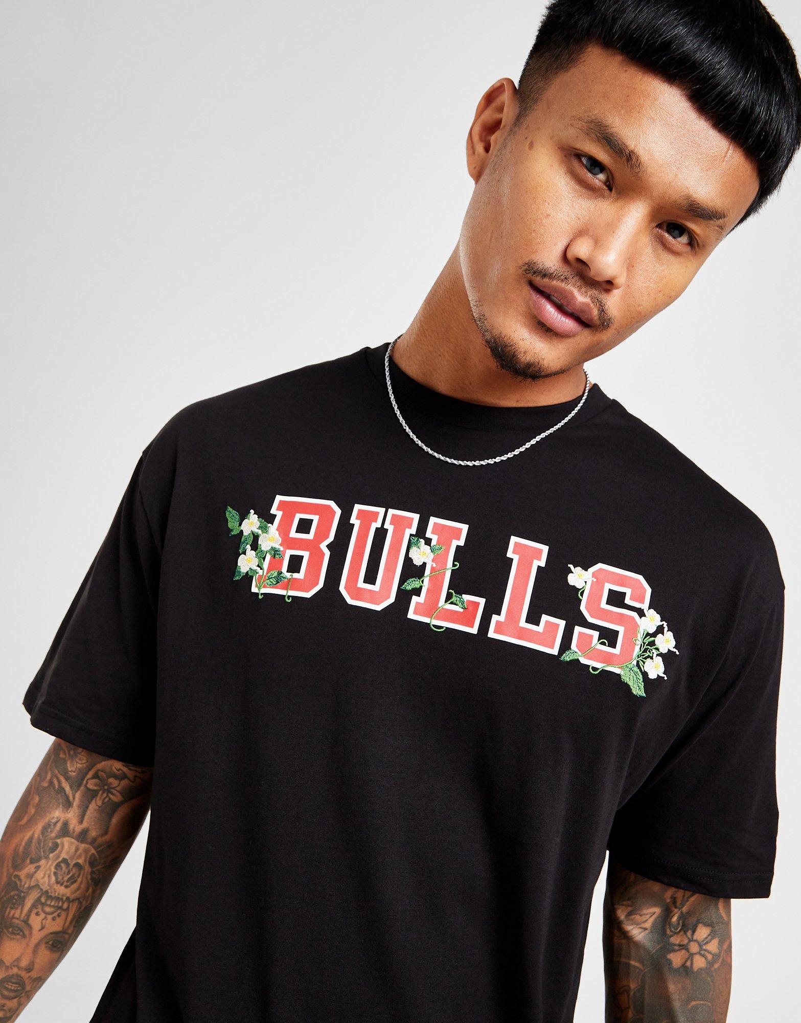 Official New Era NBA Floral Graphic Chicago Bulls Oversized T