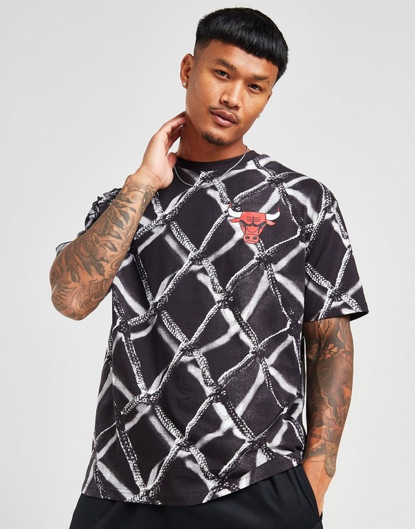 New Era Chicago Bulls NBA Black T-Shirt