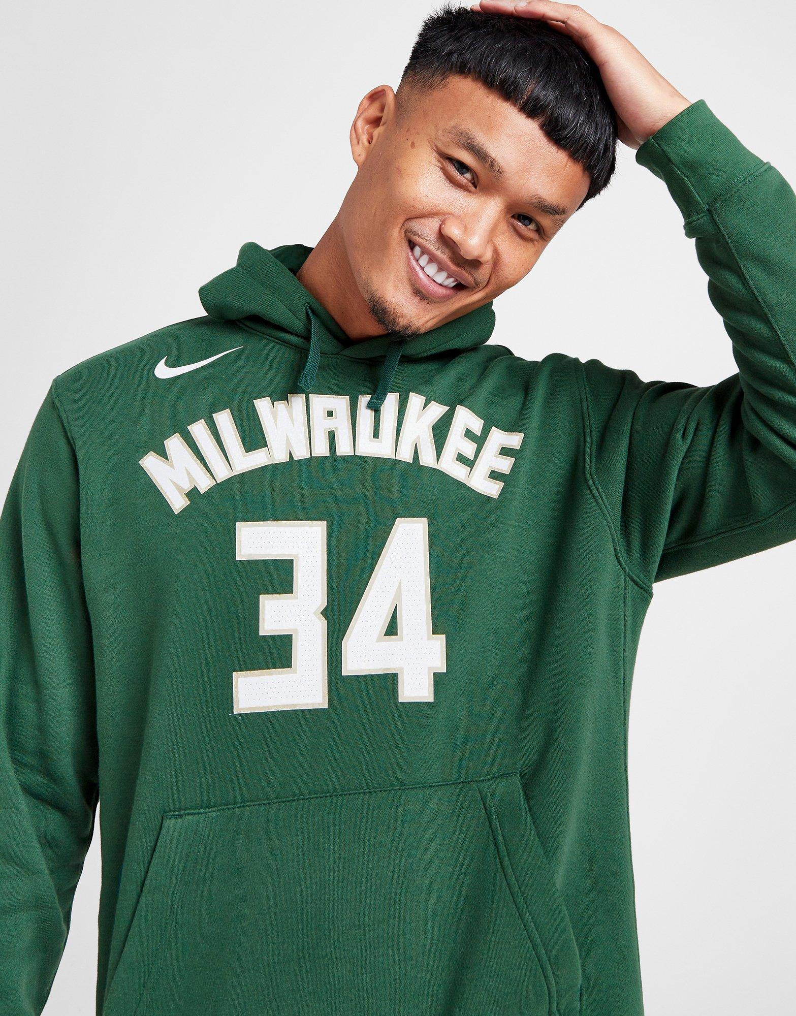 Nike NBA Milwaukee Bucks Antetokounmpo #34 Hoodie