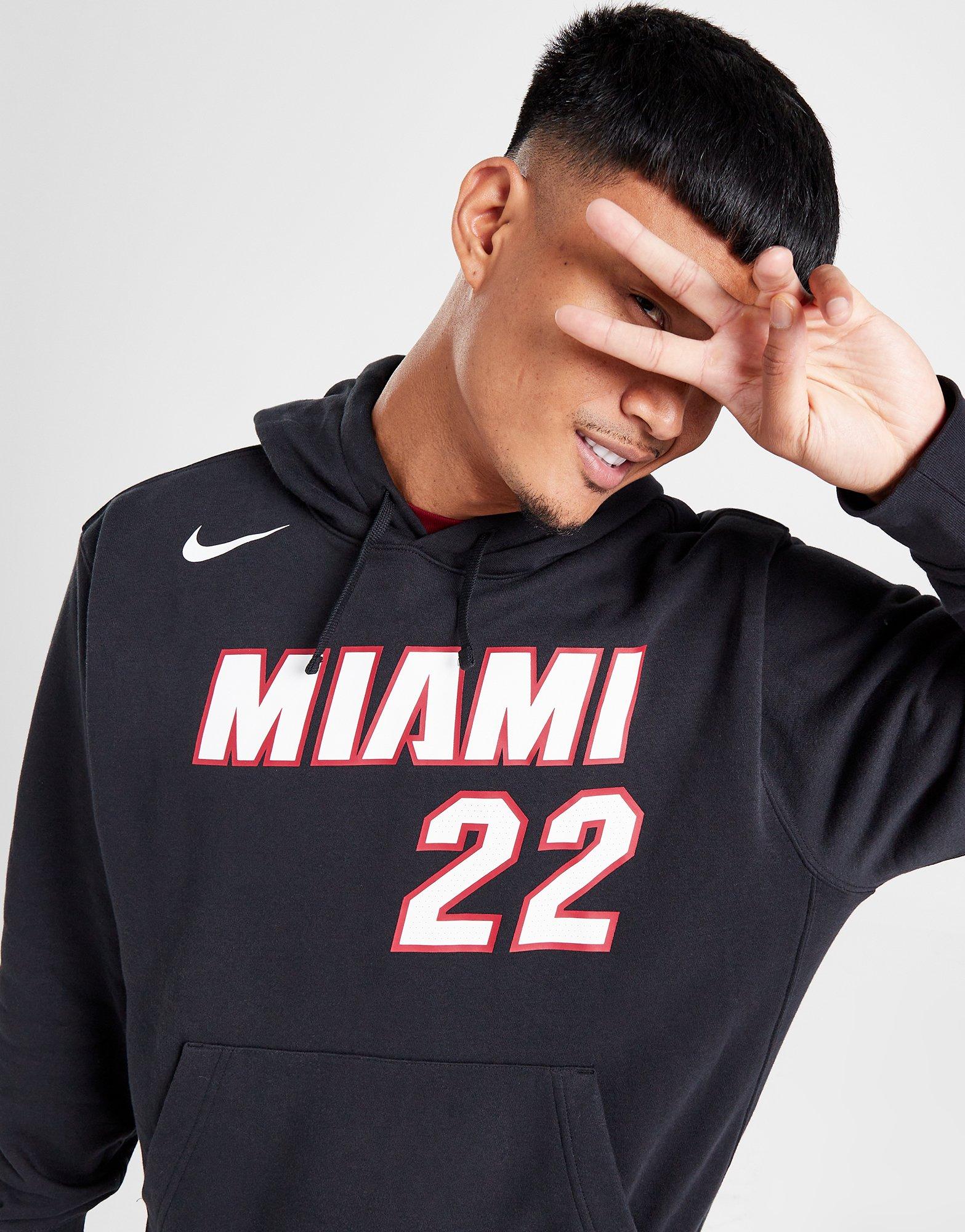 Black Nike NBA Miami Heat Butler #22 Jersey Junior