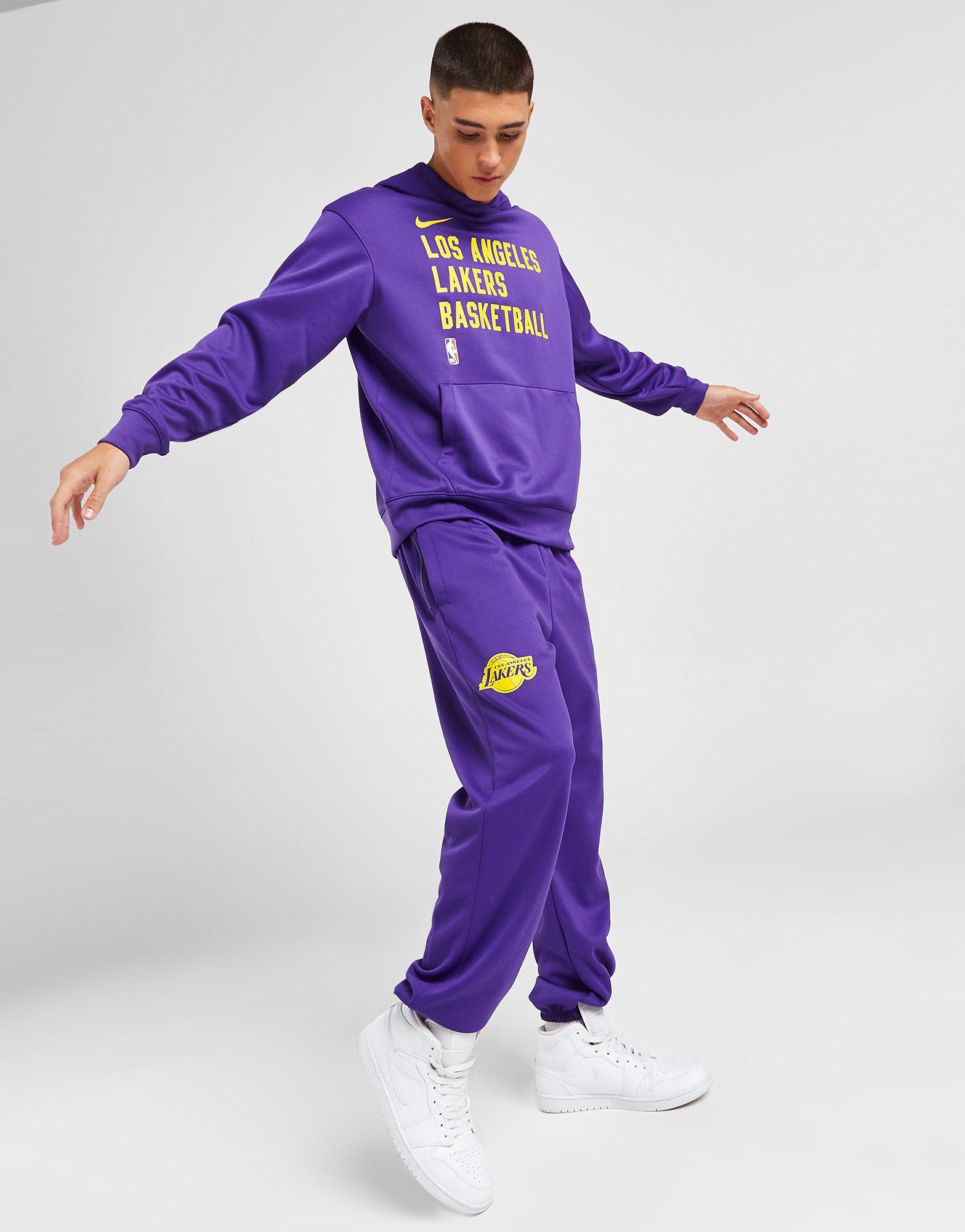 Purple Nike NBA LA Lakers Spotlight Track Pants