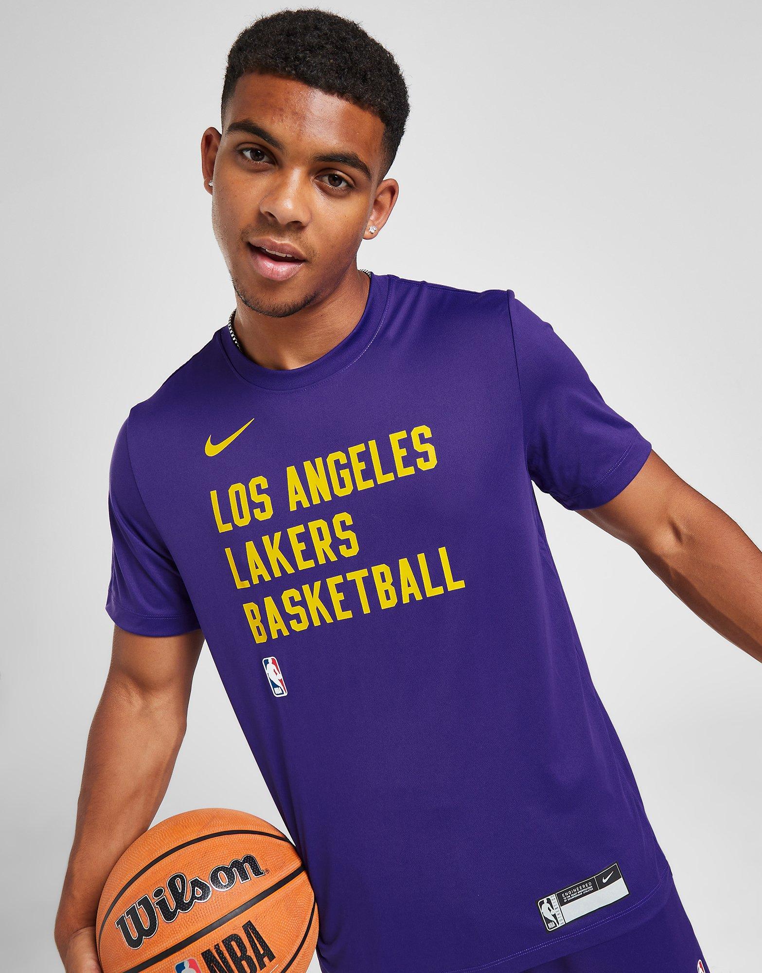 Lakers dri fit store t shirt