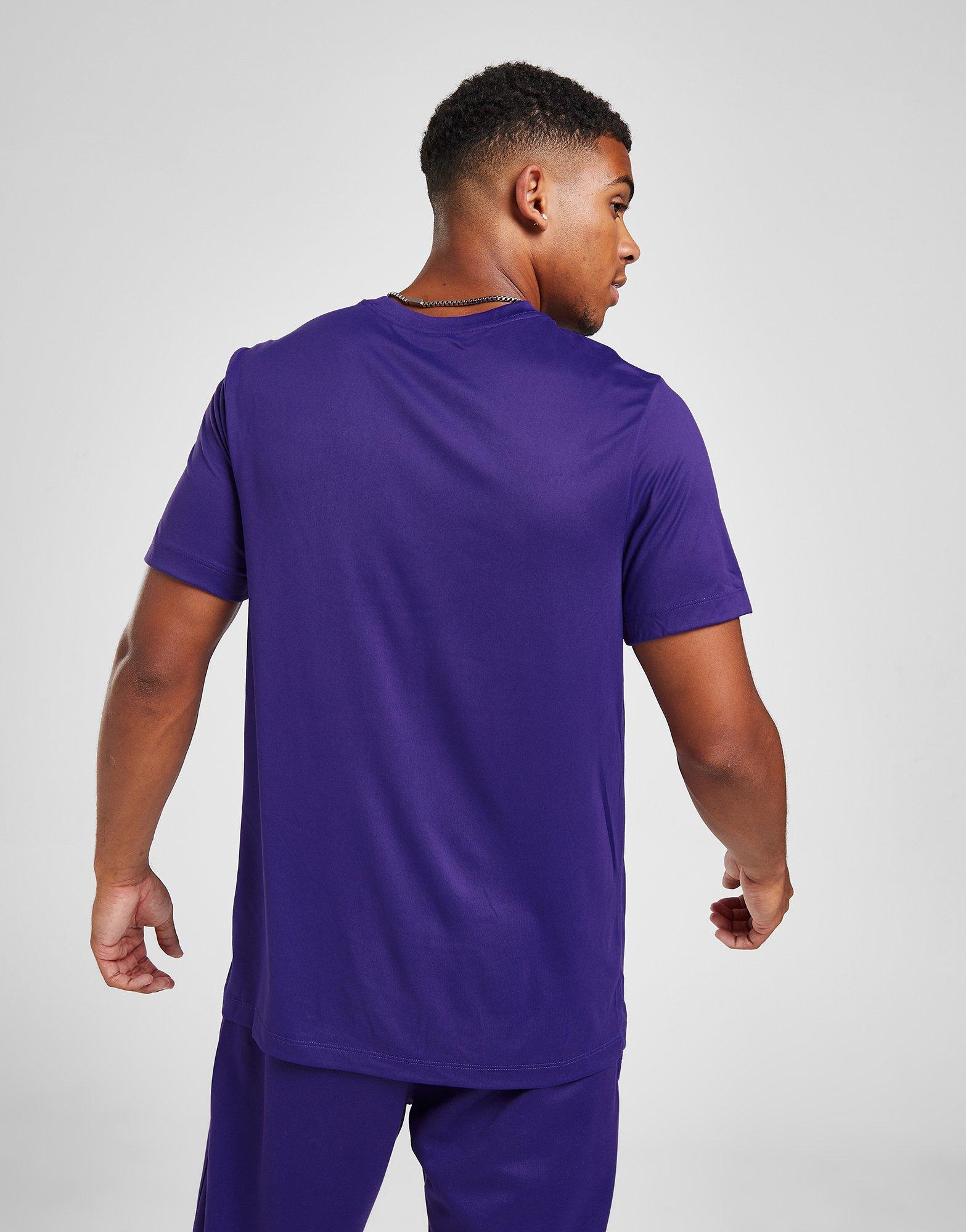 Purple Nike NBA LA Lakers Essential T-Shirt