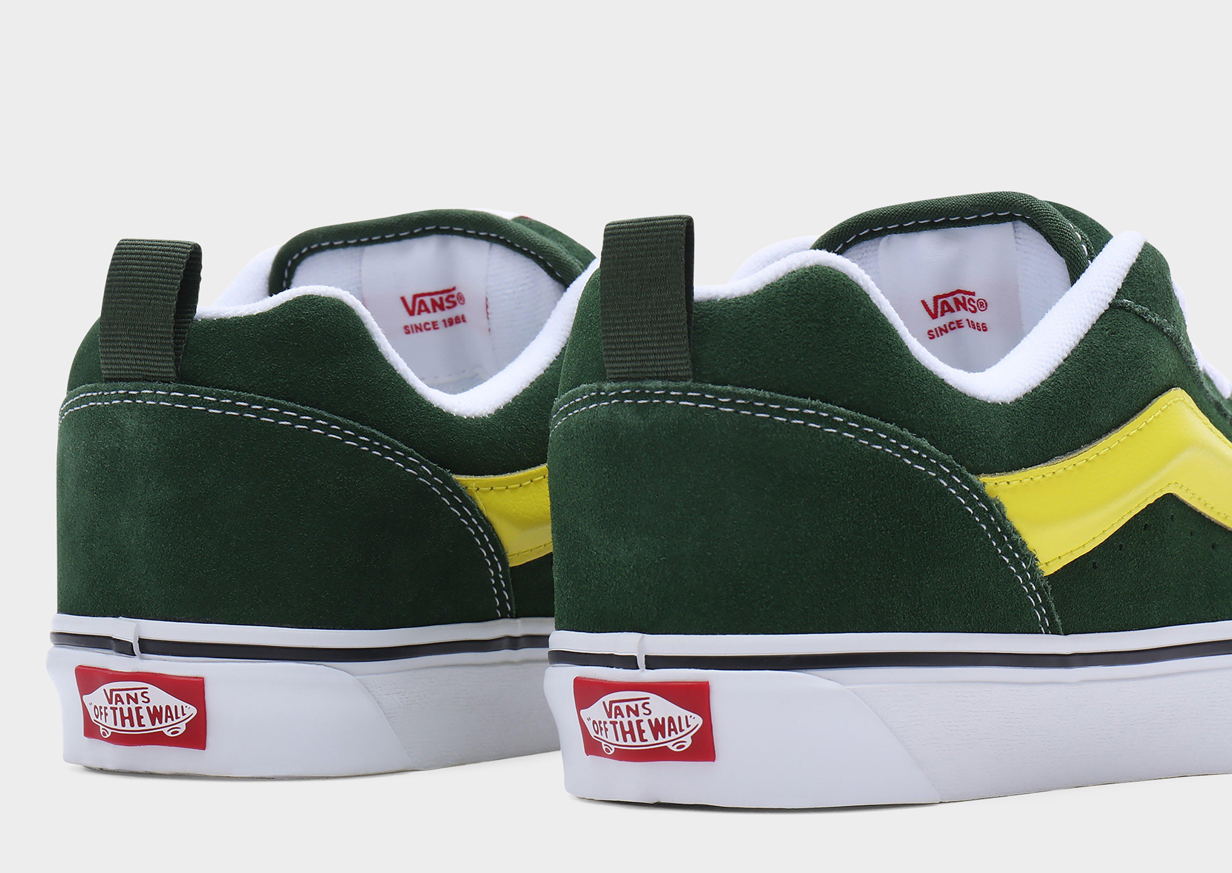 Vans green hot sale blue yellow