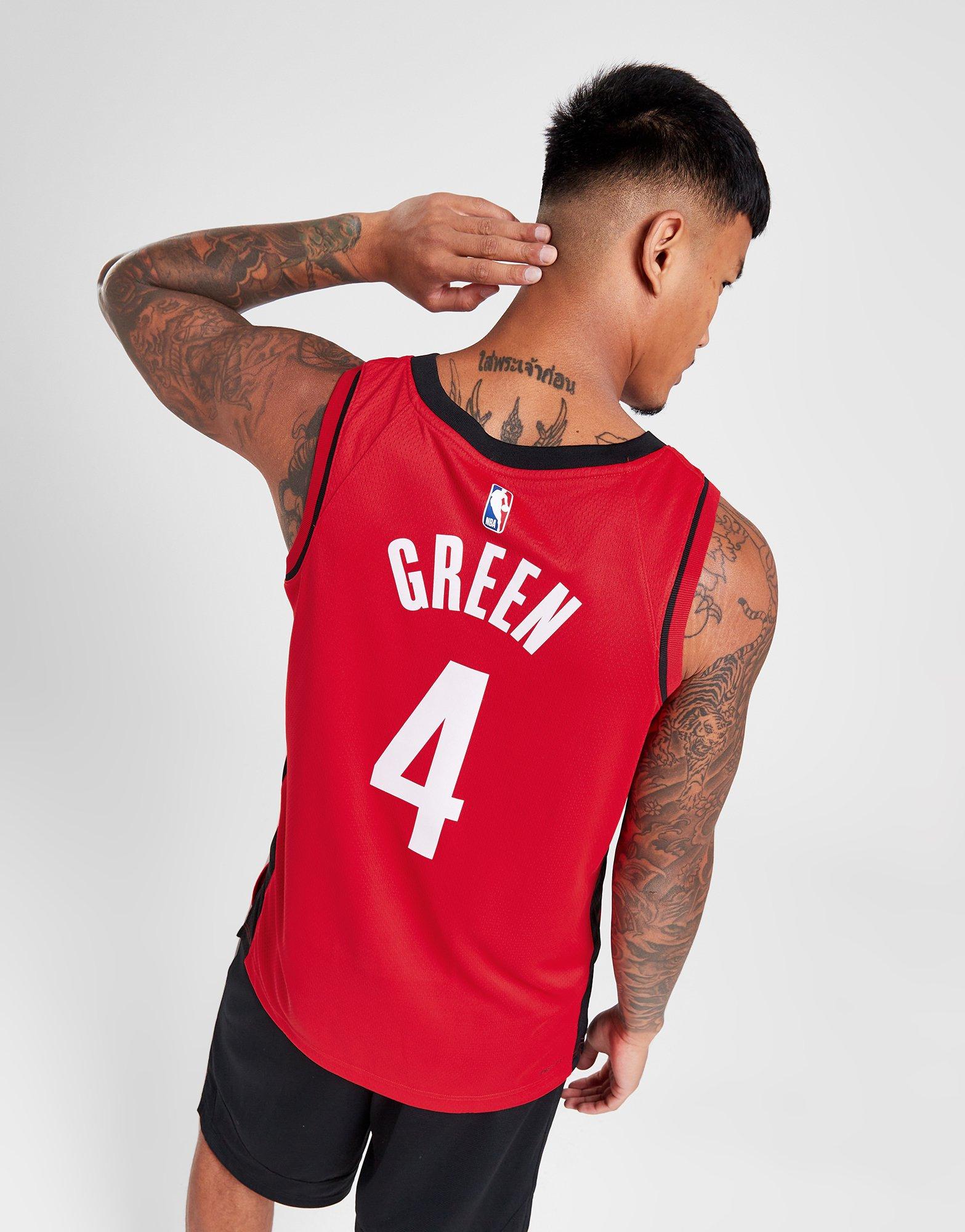 Red Nike NBA Houston Rockets Green #4 Swingman Jersey - JD Sports Ireland