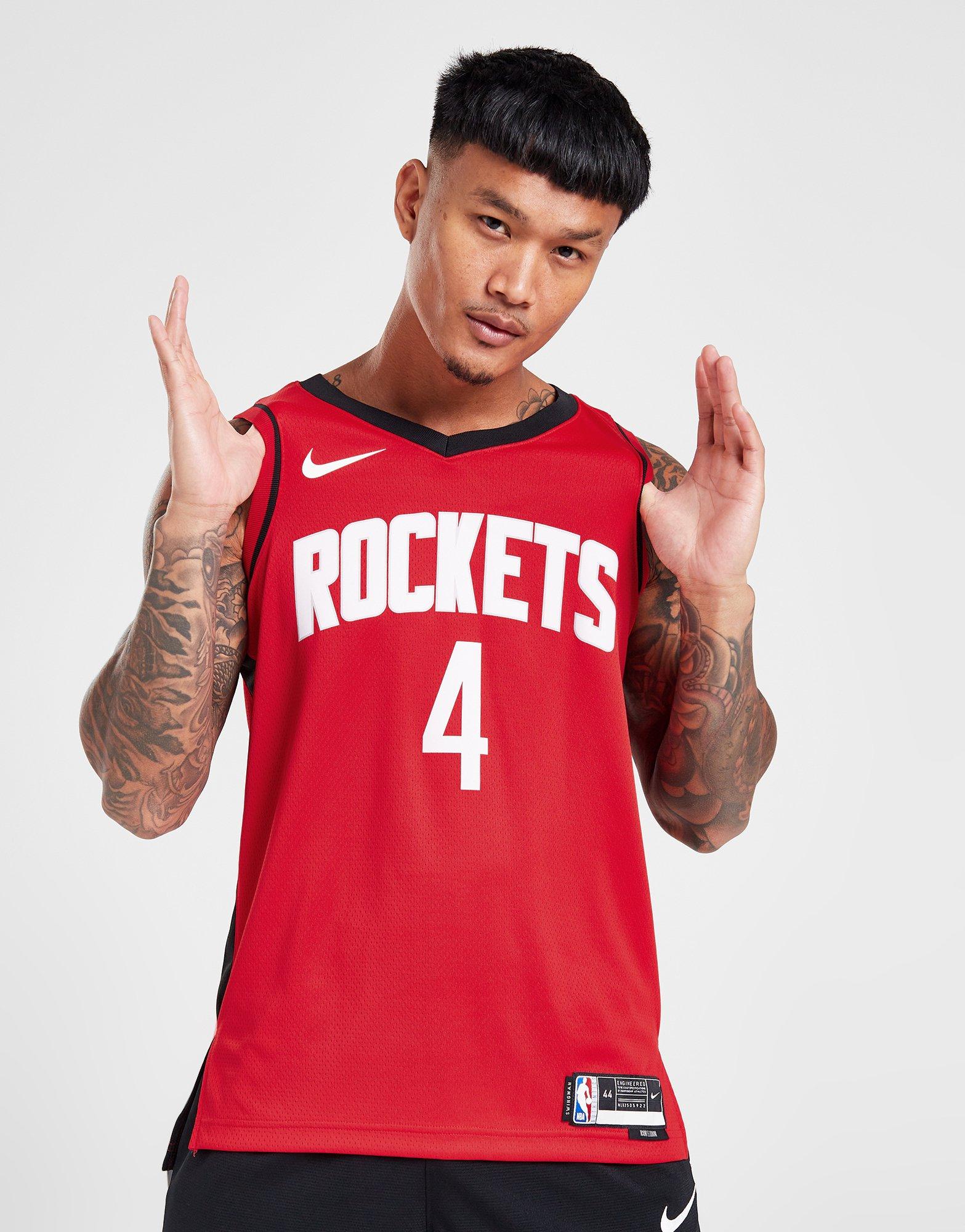 Red Nike NBA Houston Rockets Green #4 Swingman Jersey - JD Sports Ireland