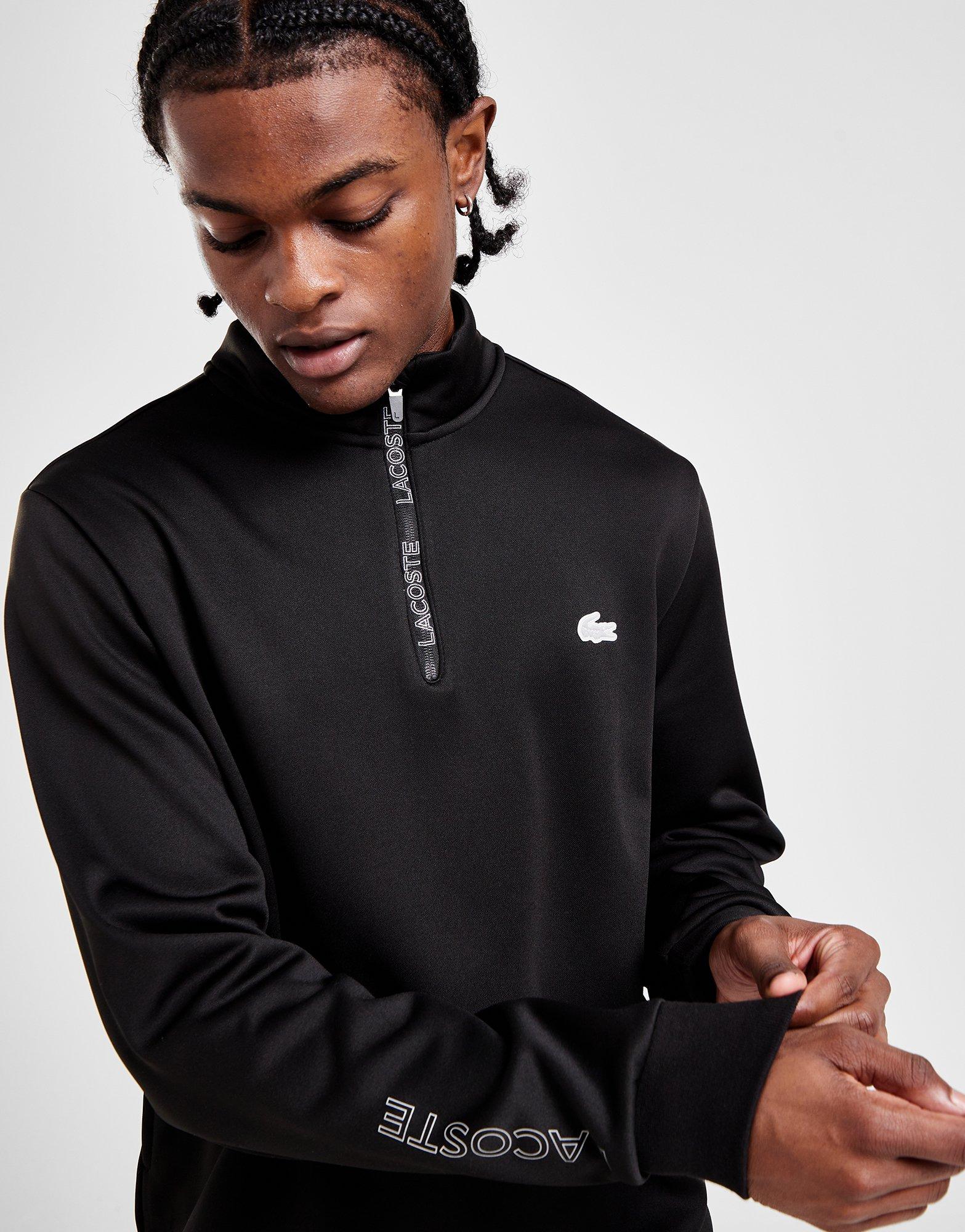 Lacoste cheap jumper black