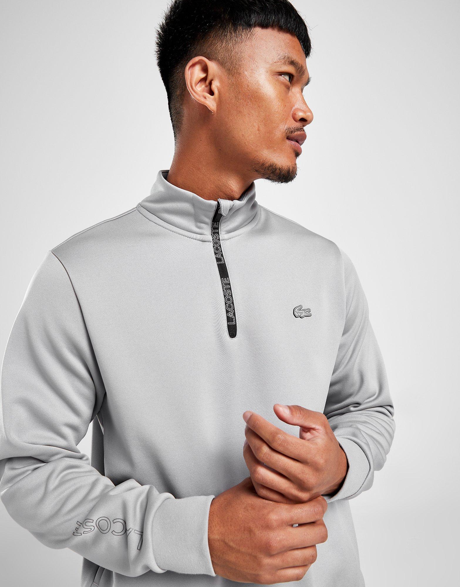 Lacoste Poly 1/4 Zip Sweatshirt