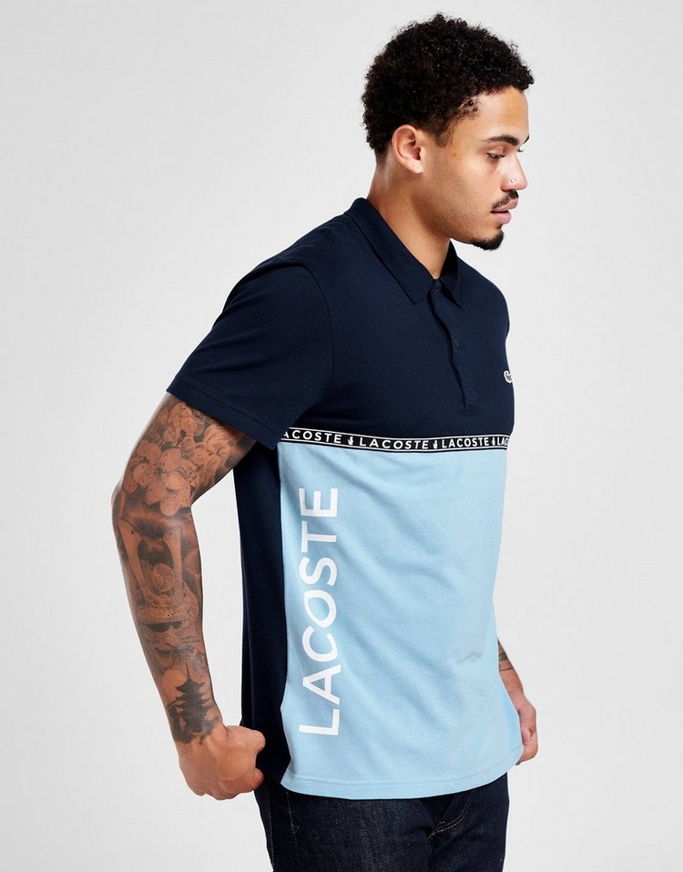 Lacoste Tape Colour Block Polo Shirt