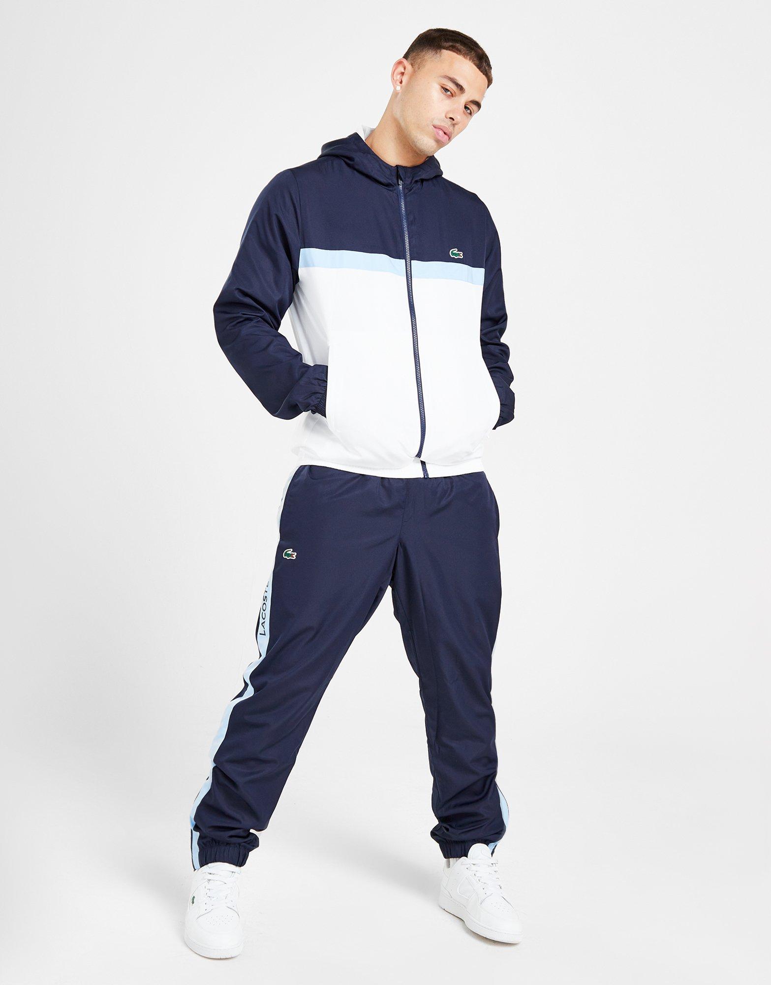 Lacoste woven tracksuit sale