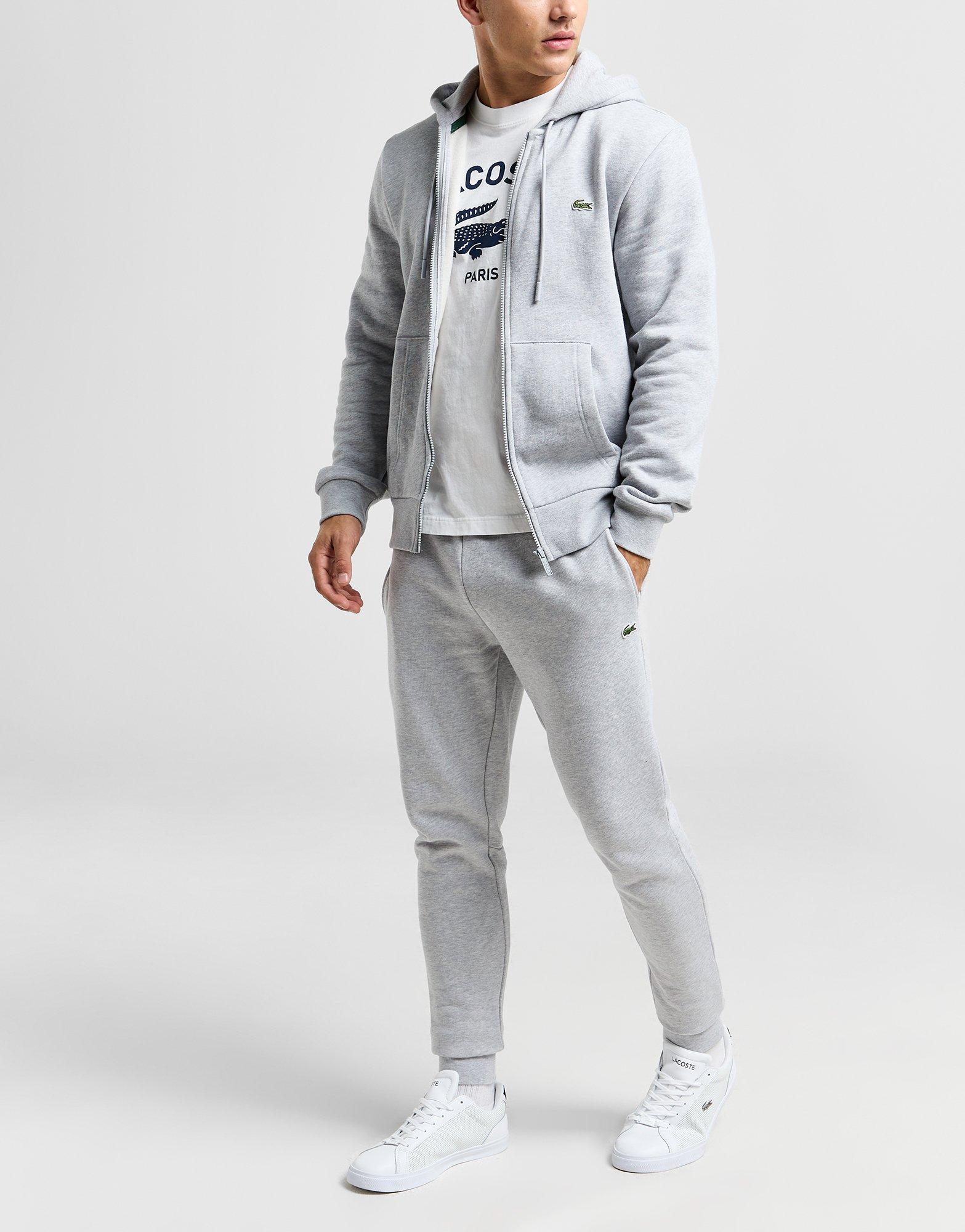 Lacoste Fleece Jersey Joggers - Light Grey