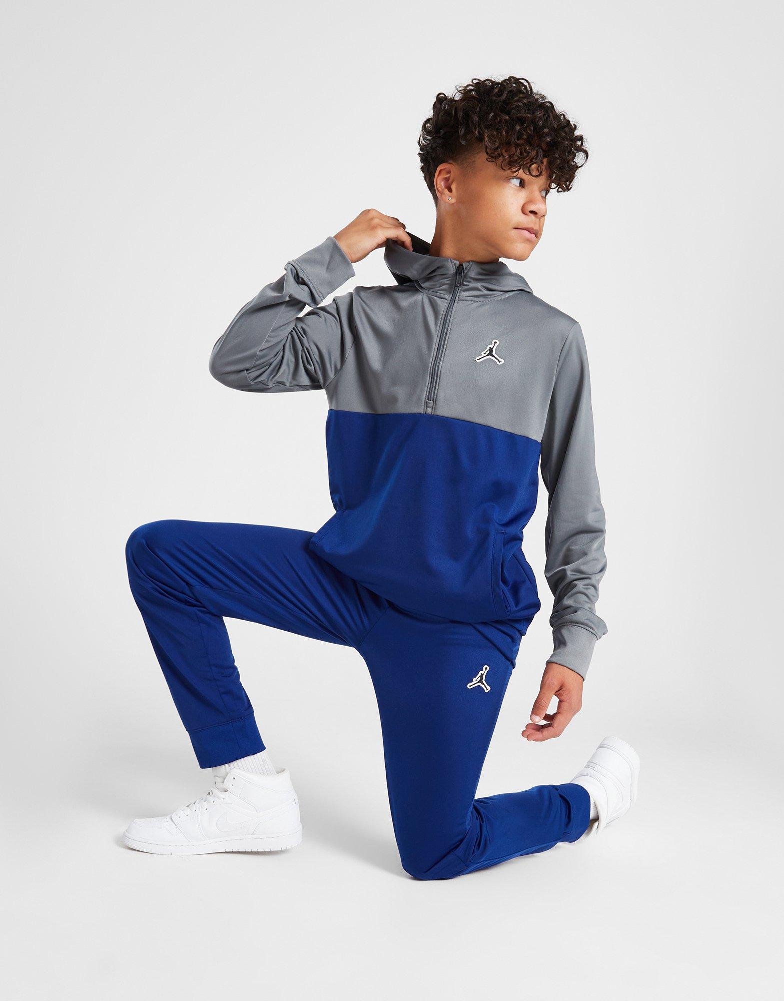 Ensemble de survêtement sweat logo bleu enfant - Jordan