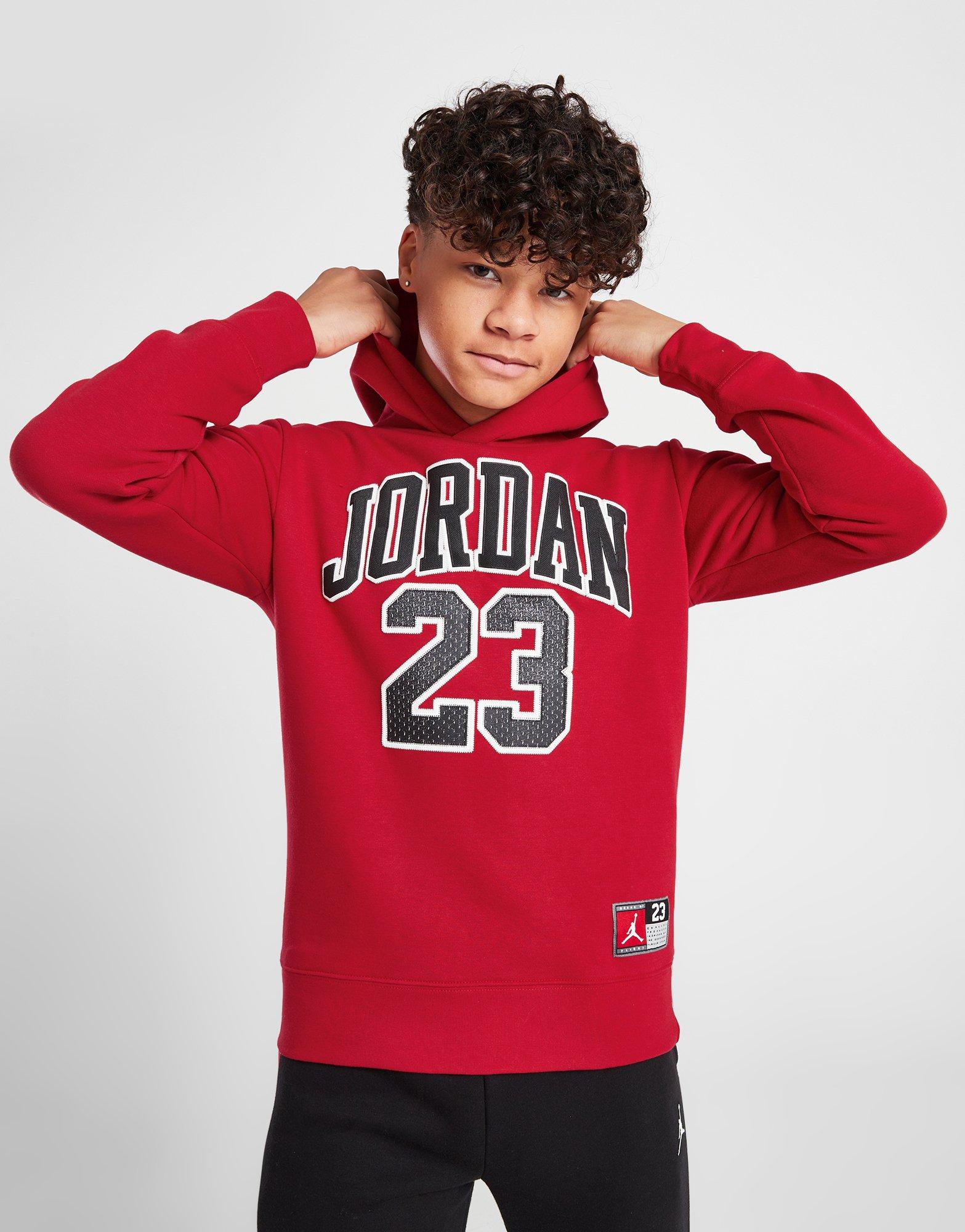 Jordan Sweat à Capuche Collegiate 23 Junior Rouge- JD Sports France