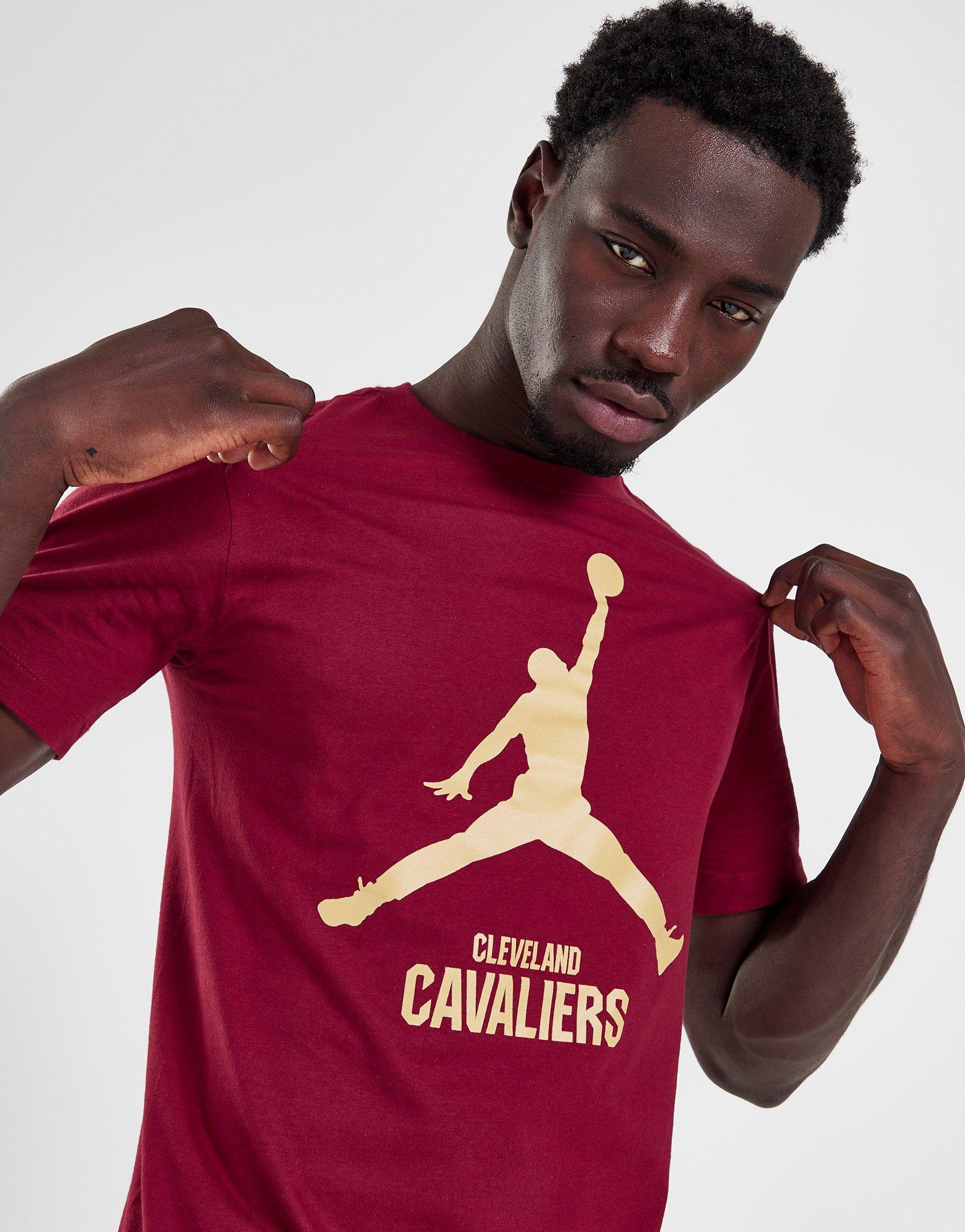 Red Jordan NBA Cleveland Cavaliers Esential T-Shirt - JD Sports Global