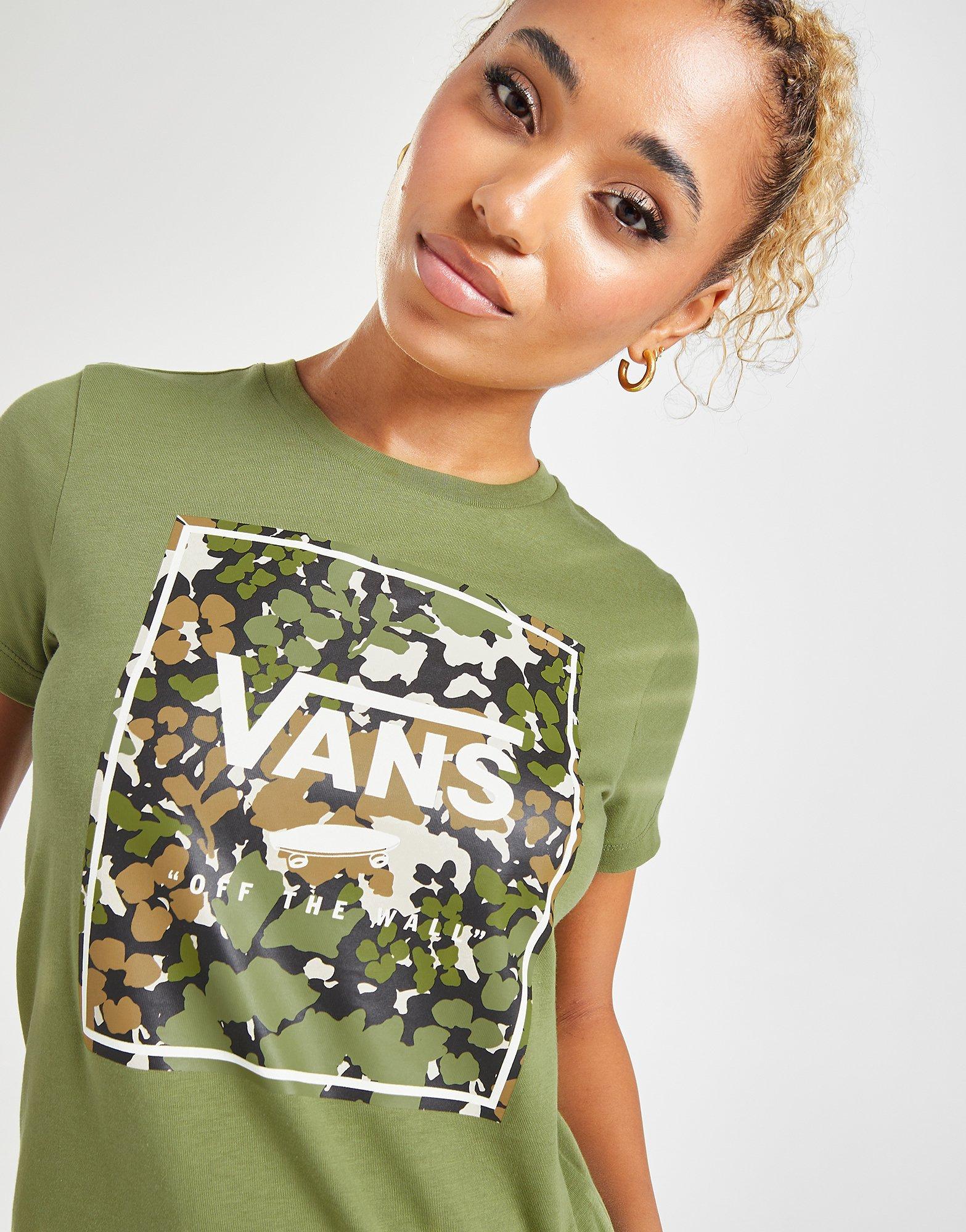 CAMO CREW NECK TEE