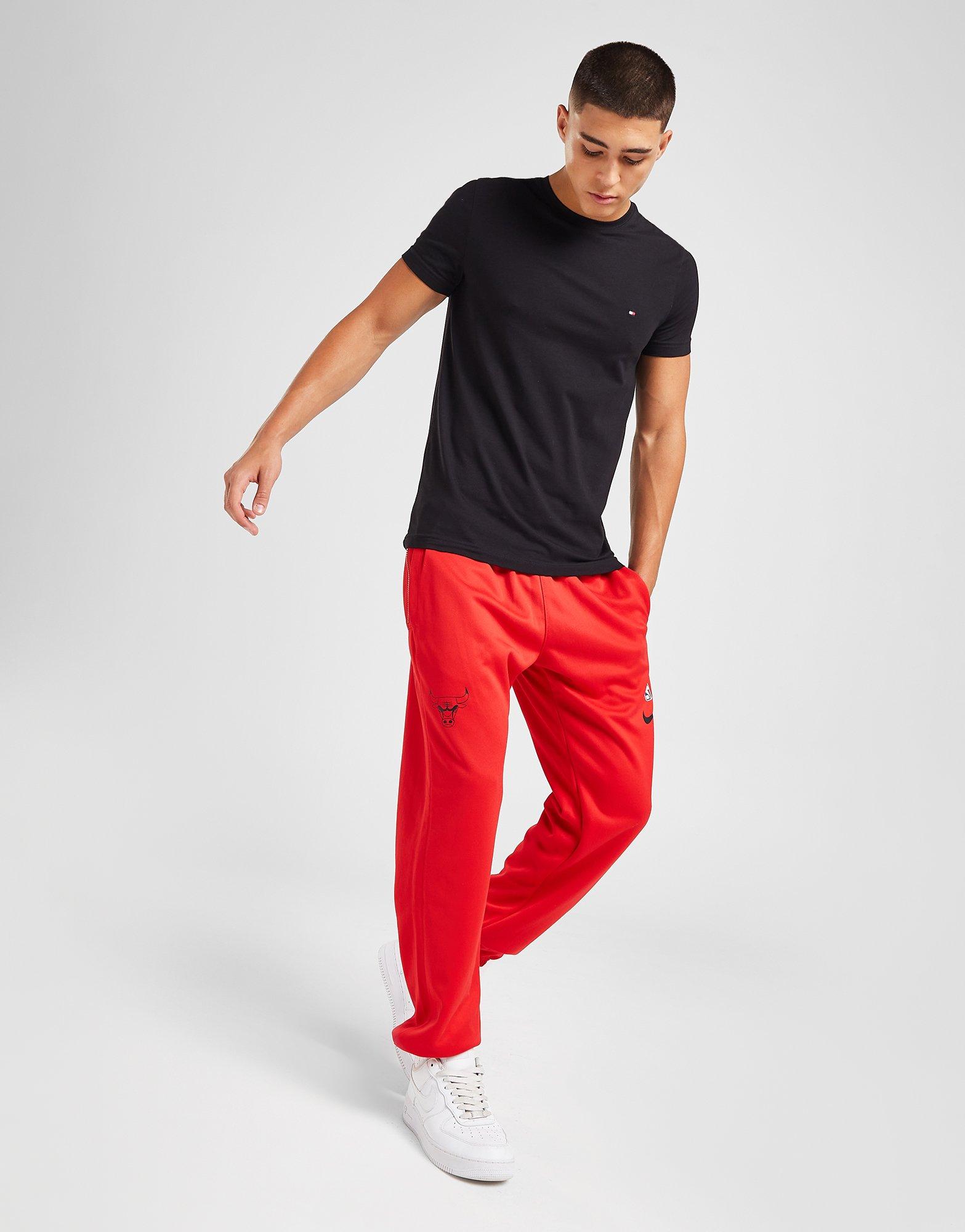 Nike NBA Chicago Bulls Spotlight pantalón de chándal en Rojo