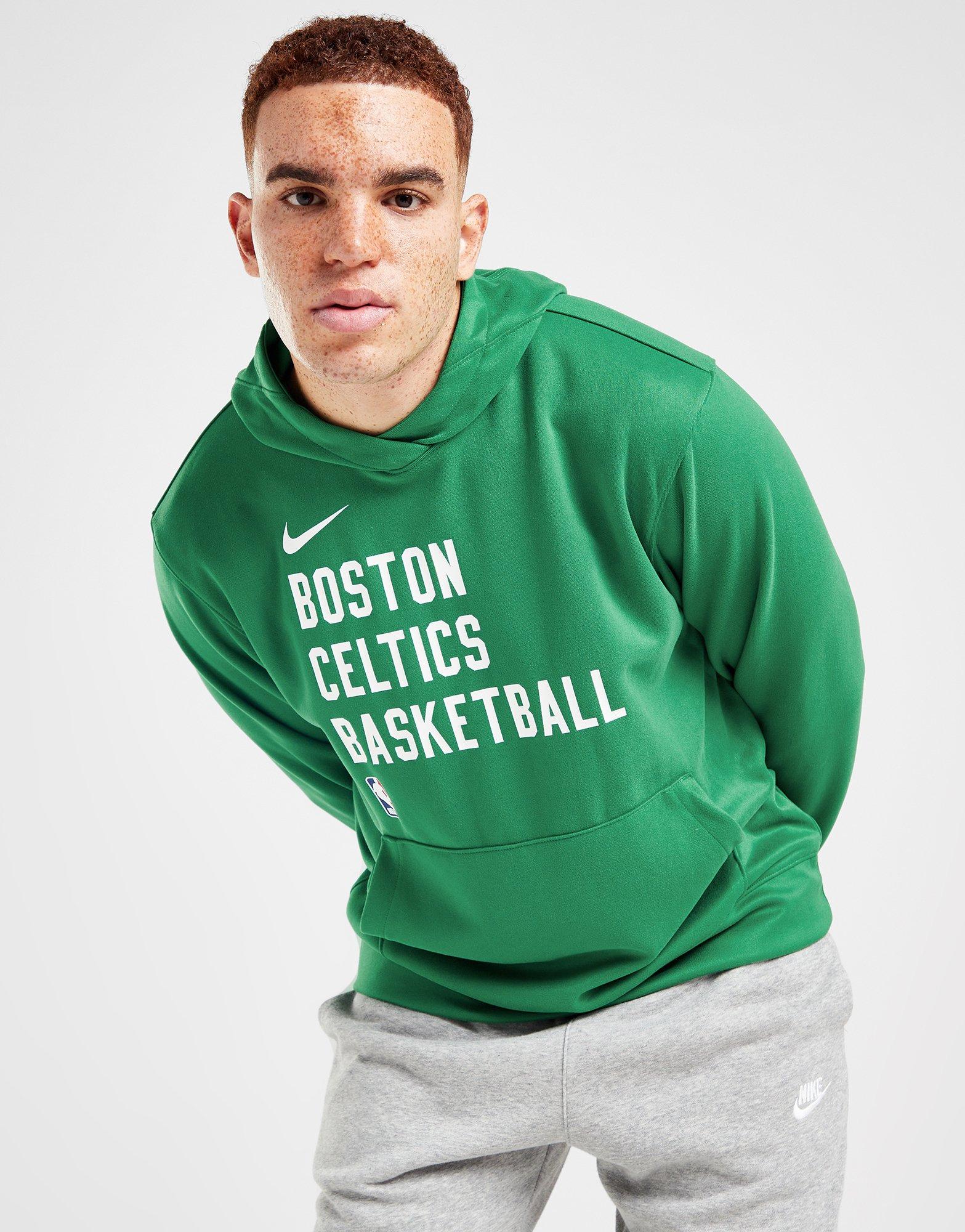 Youth Nike Green Boston Celtics Spotlight Pullover Performance Hoodie