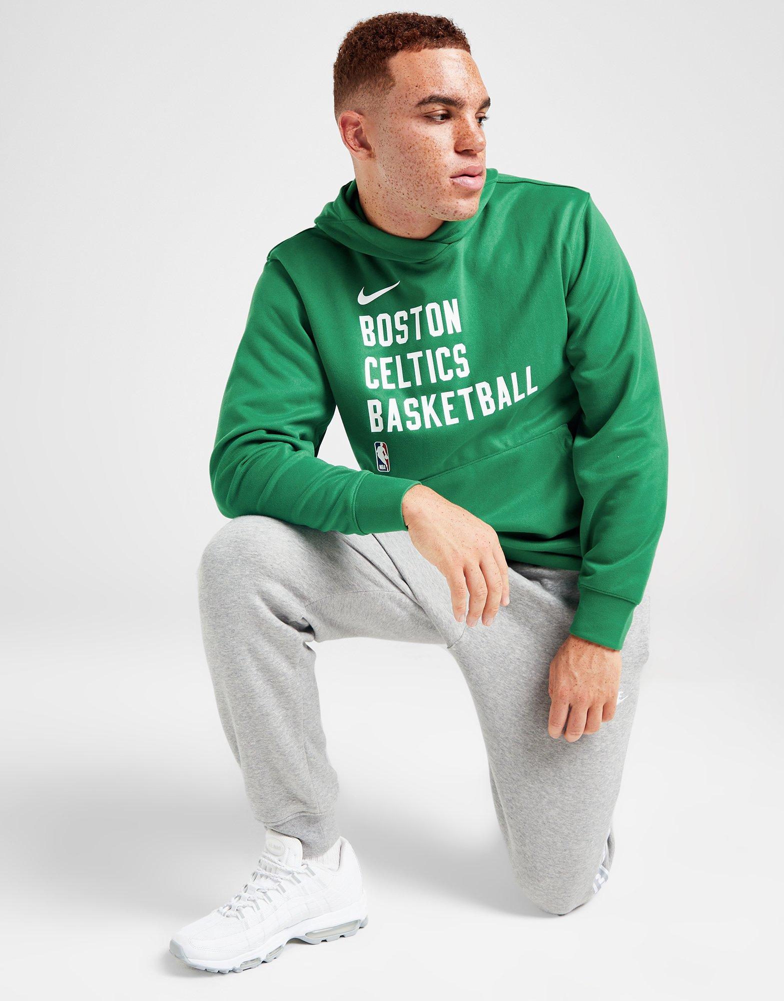 Green Nike NBA Boston Celtics Spotlight Hoodie