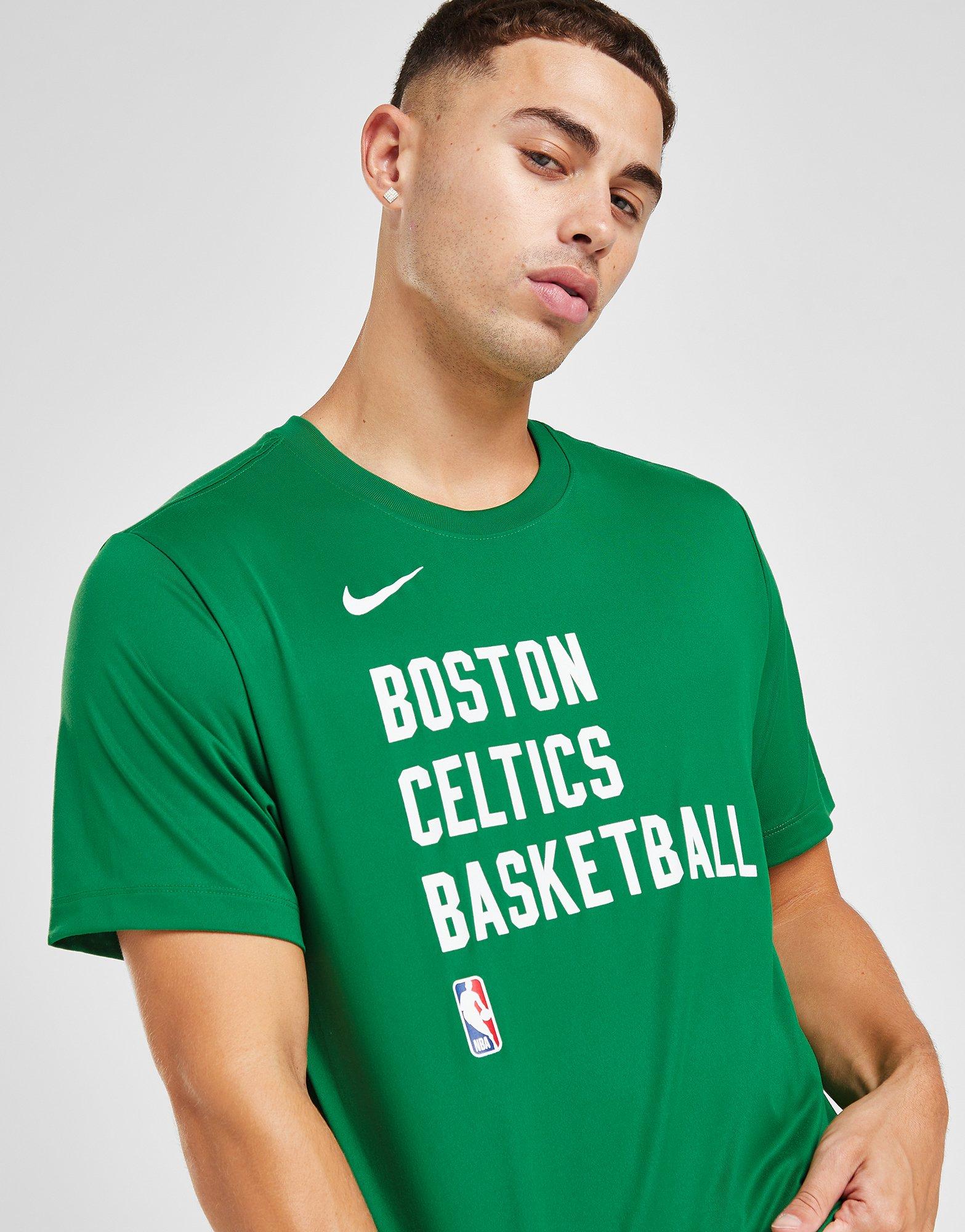 Nike Basketball NBA Boston Celtics tracksuit joggers in green