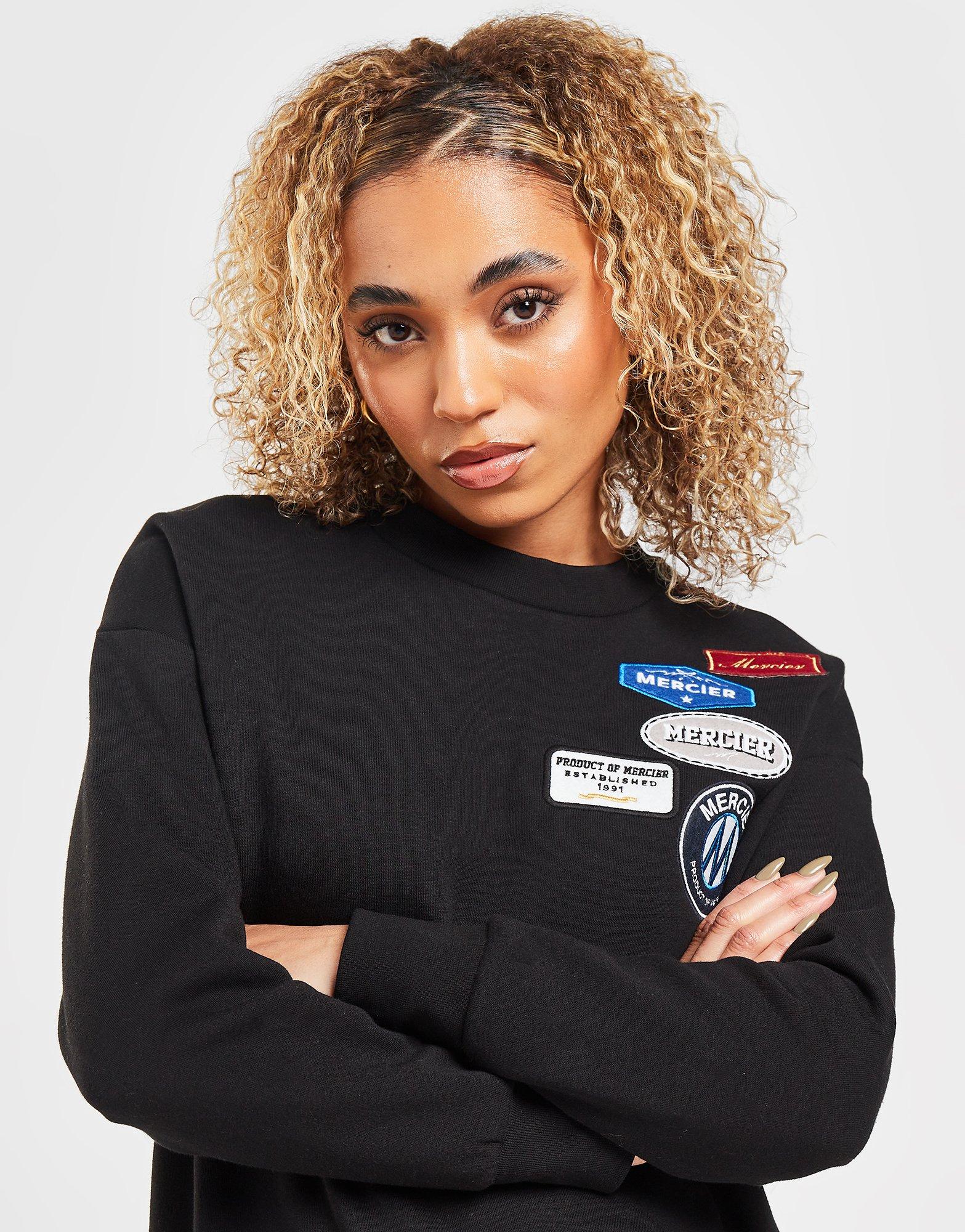 Mercier Tracksuit Womens Black Rare Mercier Black And Grey Badge