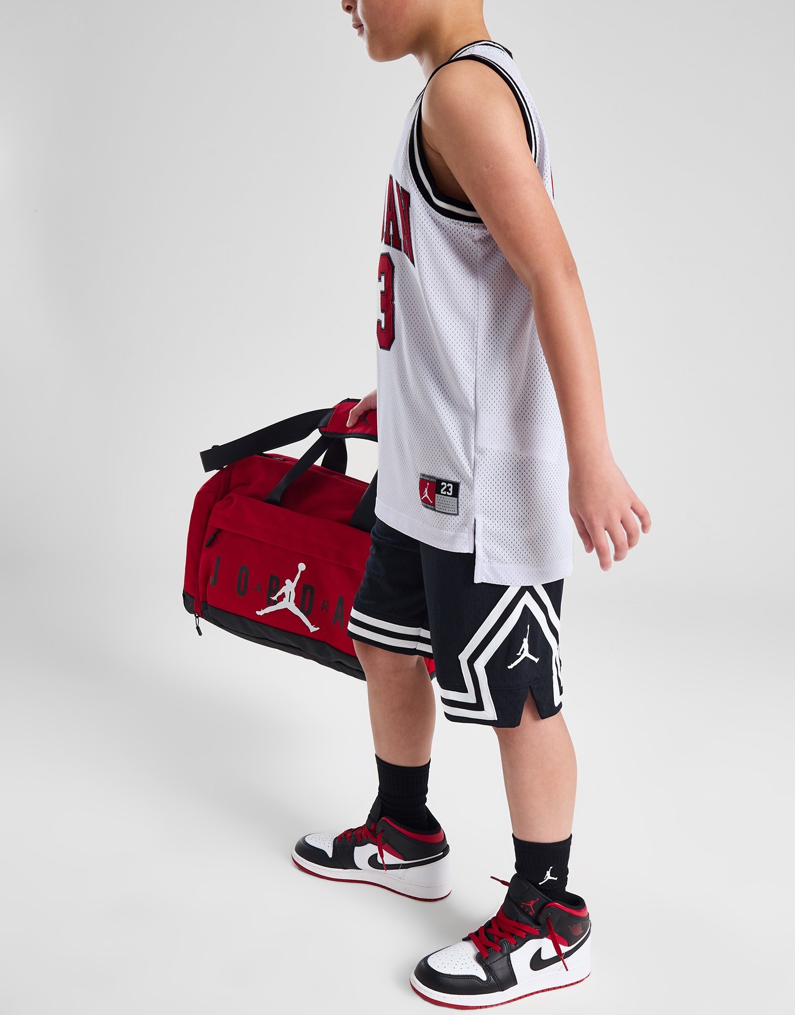 Black Jordan Diamond Mesh Shorts Junior - JD Sports Global