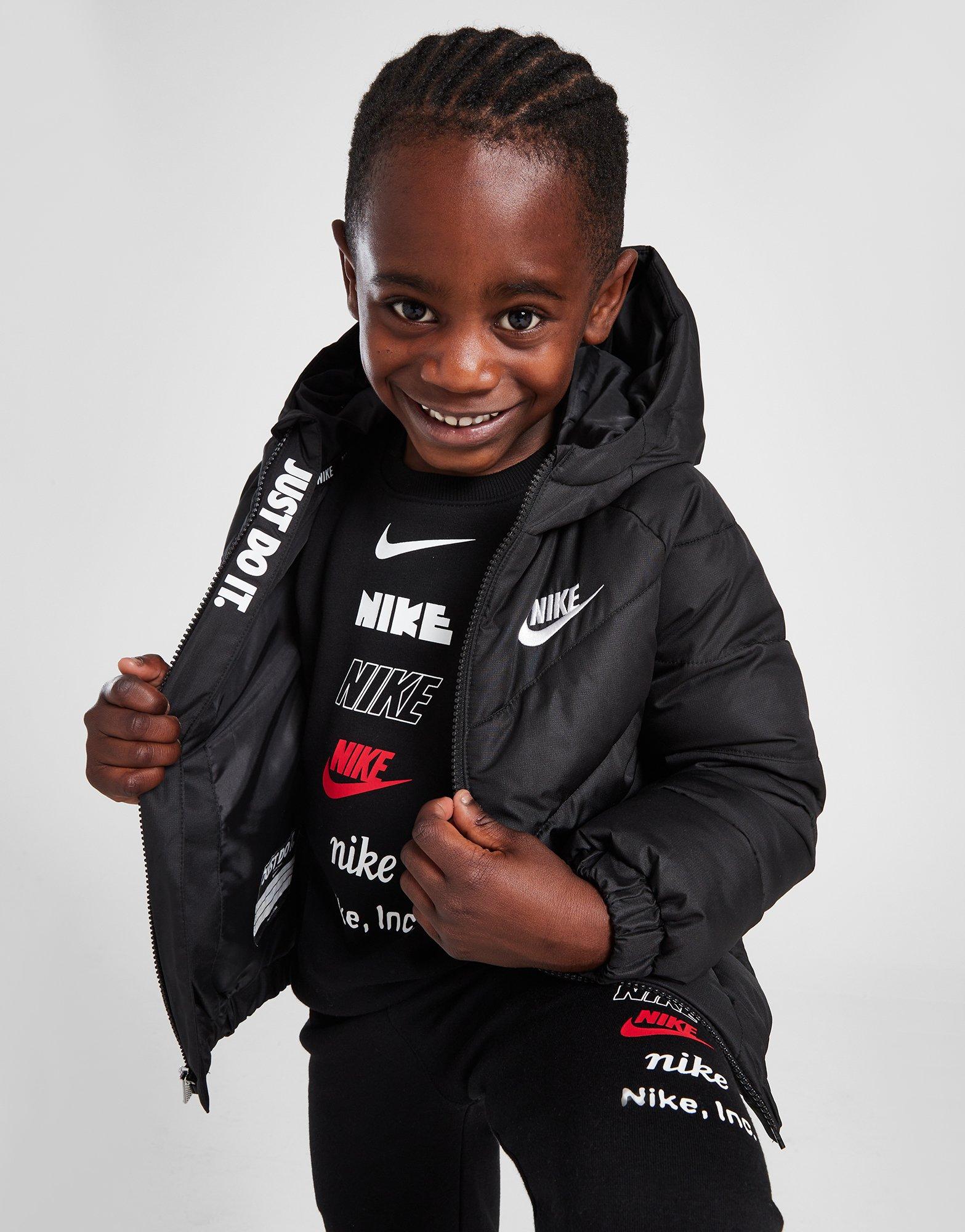 Black Nike Core Padded Jacket Children JD Sports UK