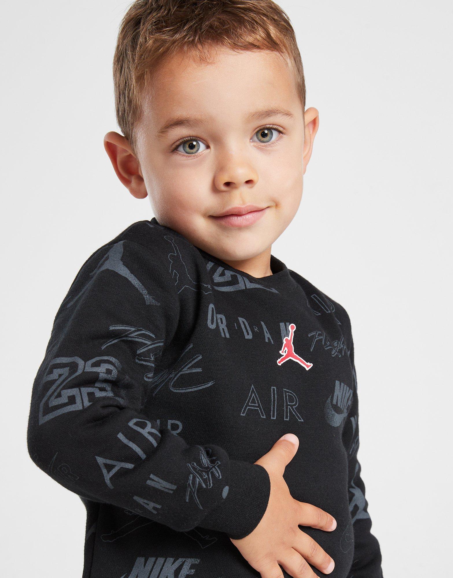 Jordan All-Over-Print Crew Trainingsanzug Babys