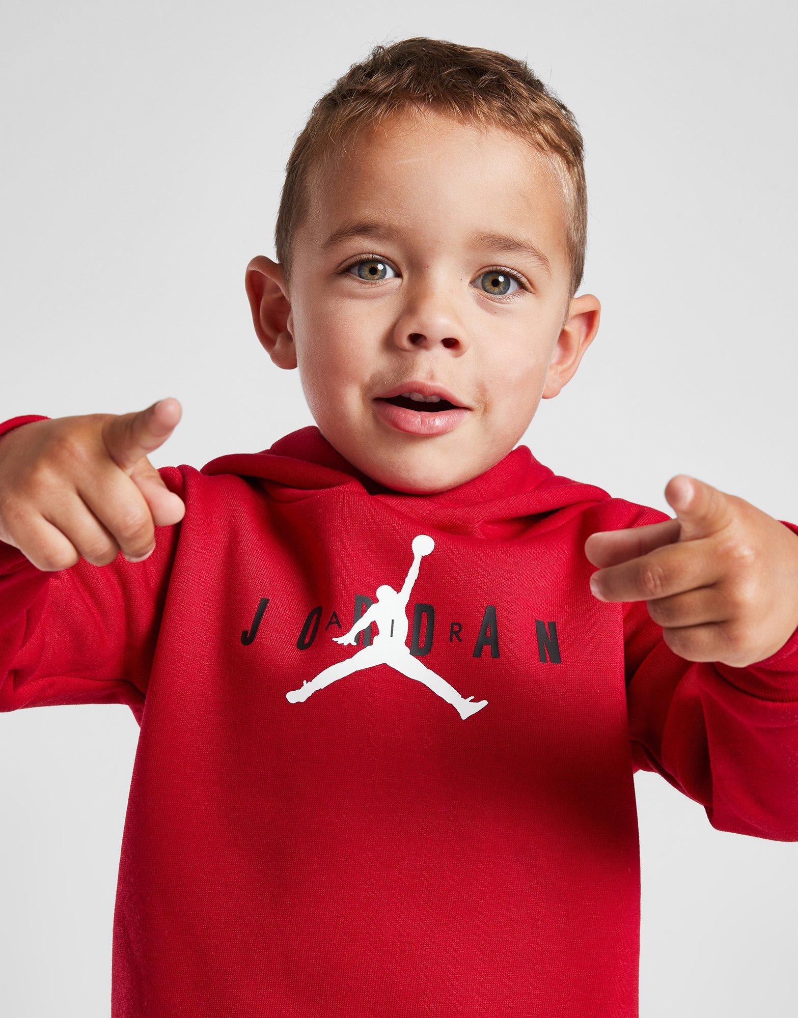 Jordan Ensemble de survêtement Imprimé Enfant Rouge- JD Sports France