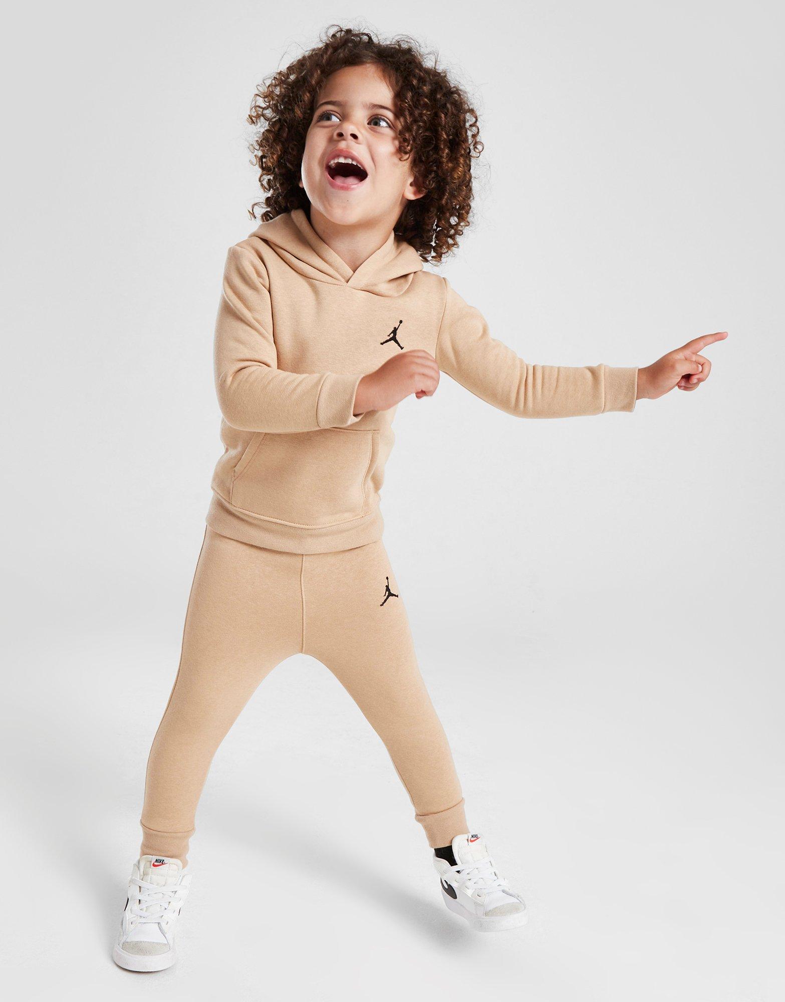 Brown Jordan Essential Hoodie Tracksuit Infant | JD Sports UK