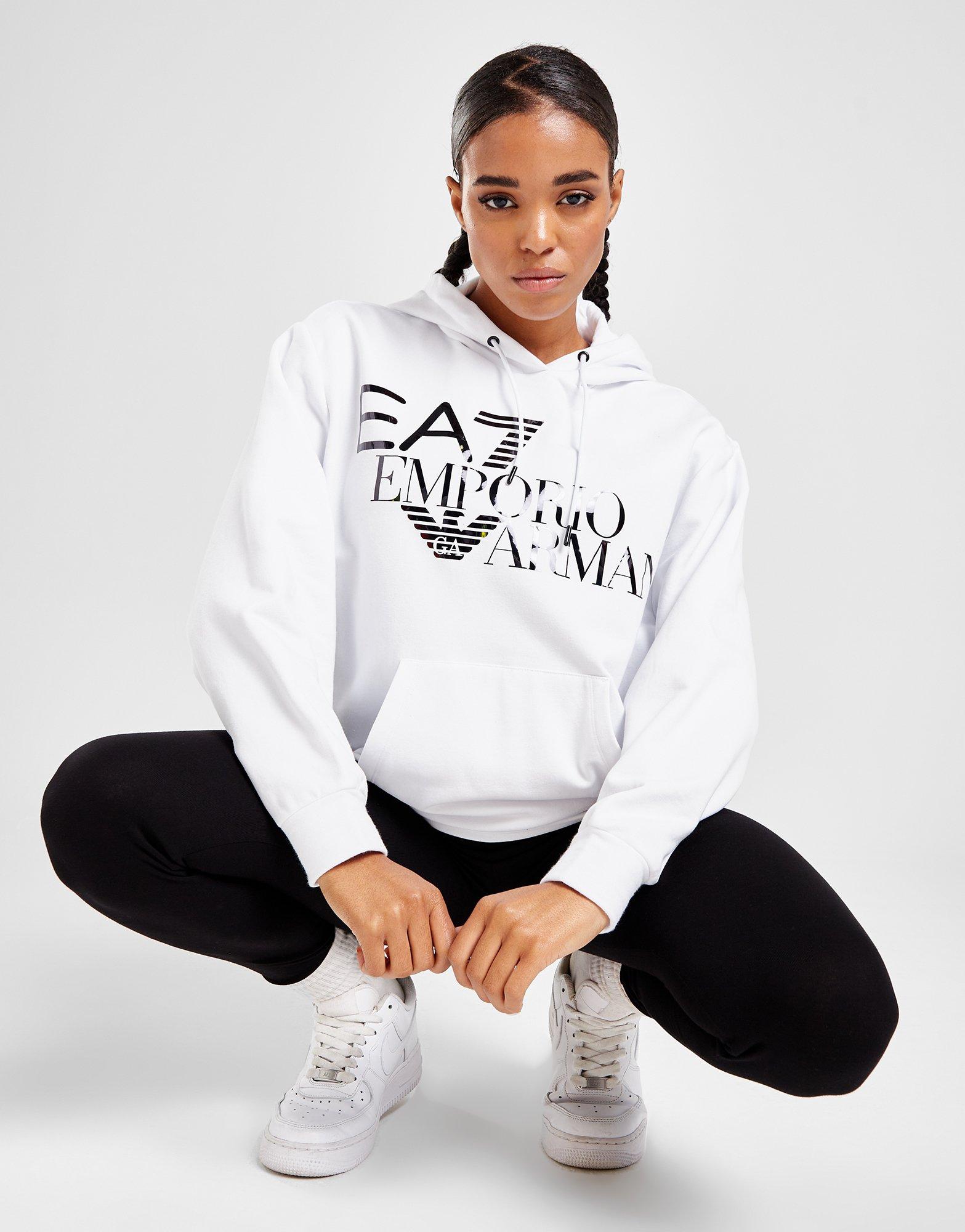 Ea7 white jumper online