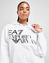 Emporio Armani EA7 Sweat à Capuche Logo Shine Femme