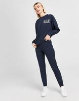 EA7 Emporio Armani Set Felpa Girocollo/Leggings Box Logo Sparkle