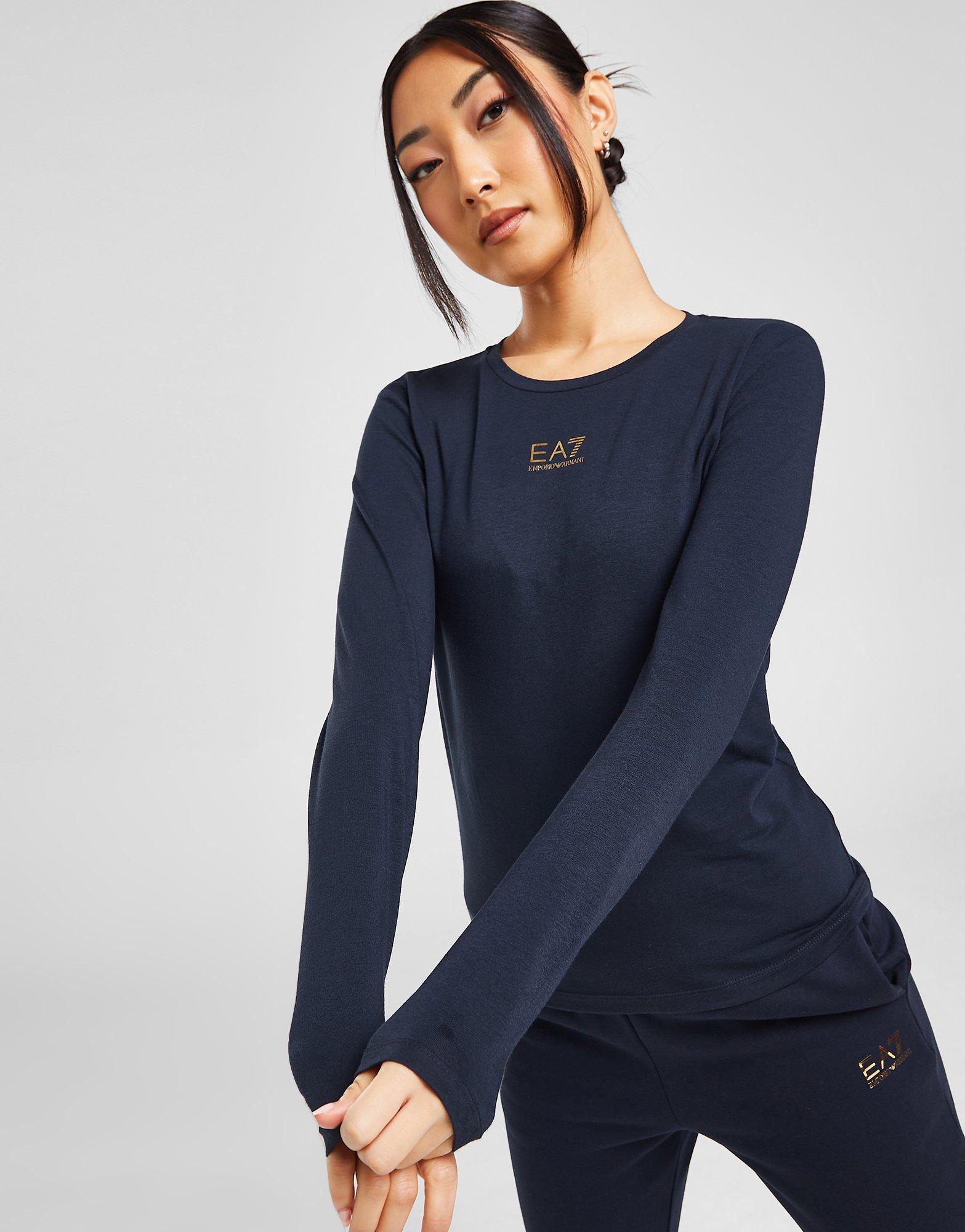 Armani long hot sale sleeve top