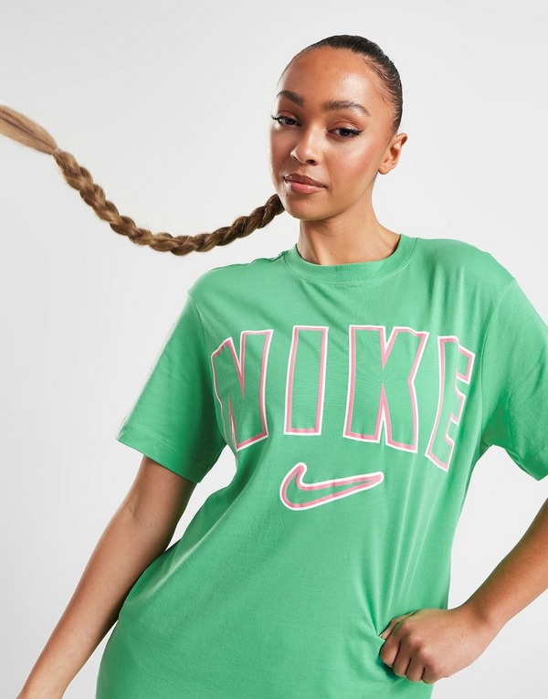 Green Nike Varsity Boyfriend T-Shirt | JD Sports