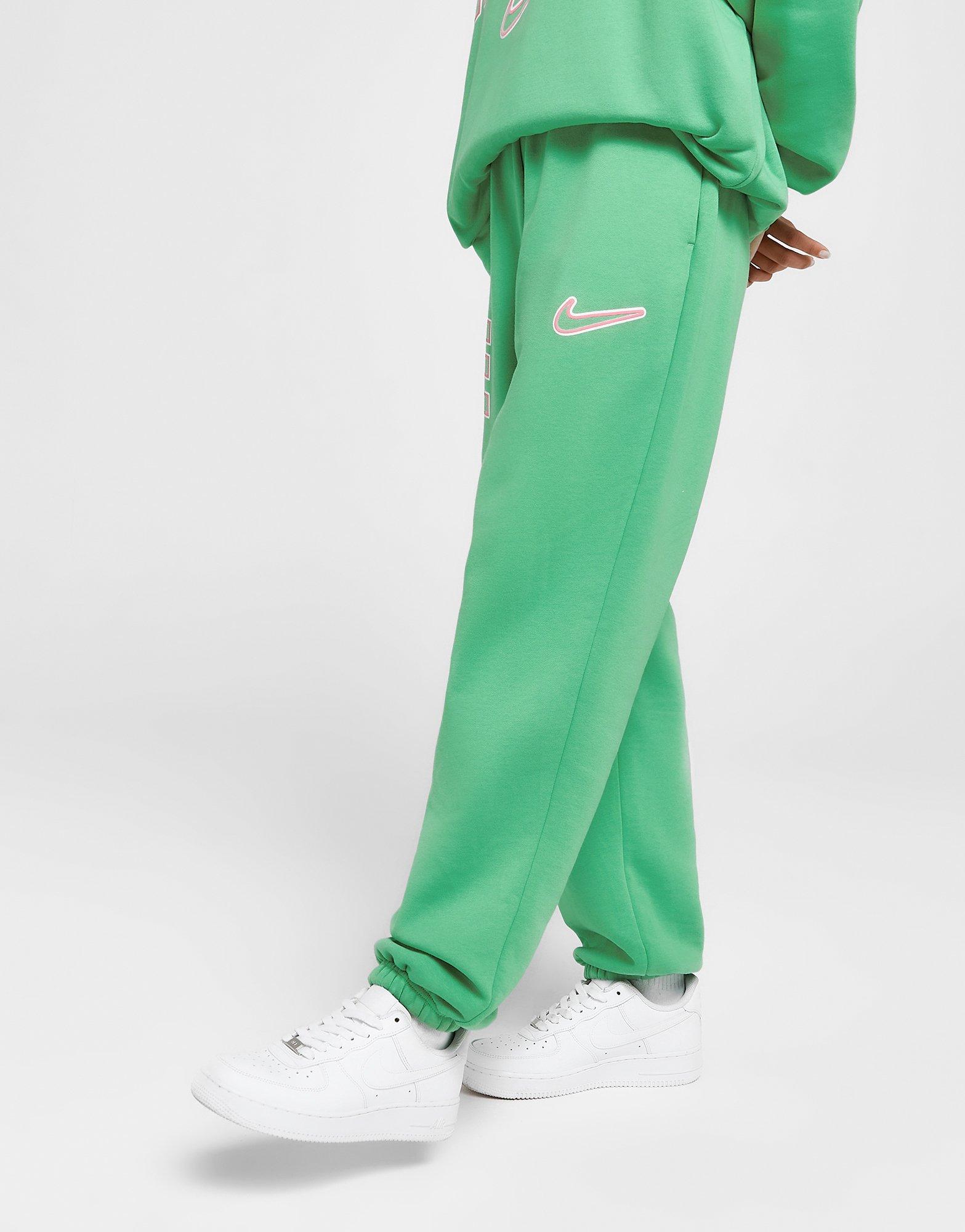 Green nike joggers online womens