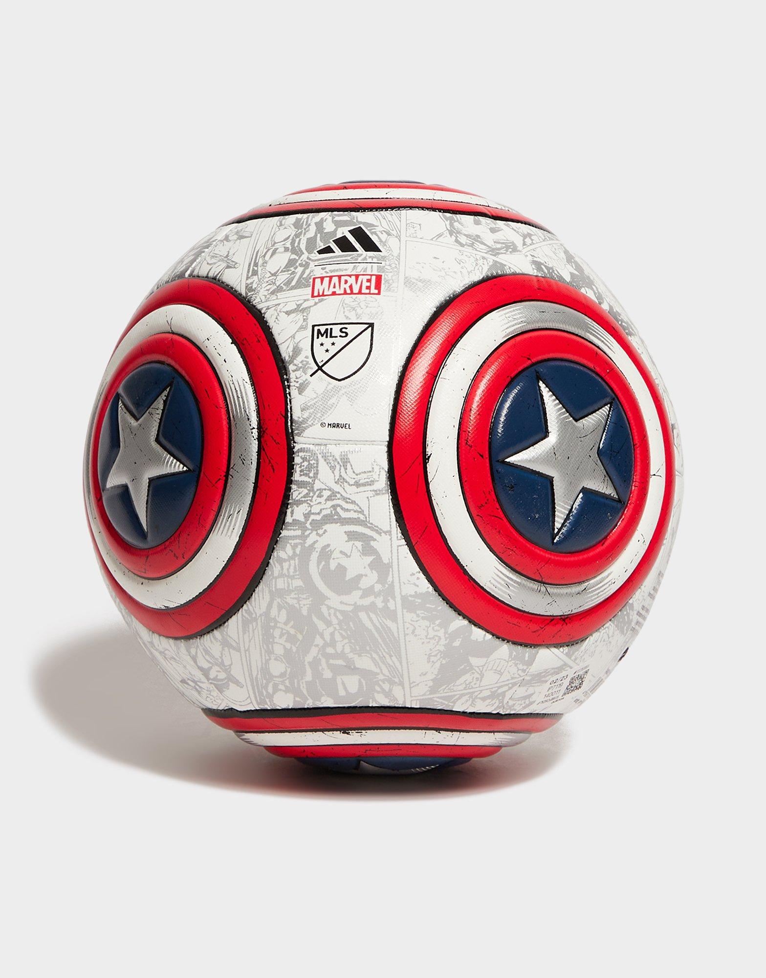 adidas MLS Marvel Captain America Training Soccer Ball