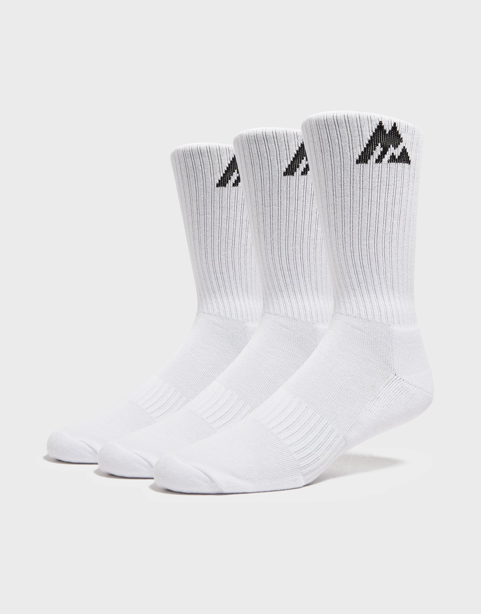 White MONTIREX 3Pack Crew Socks JD Sports UK