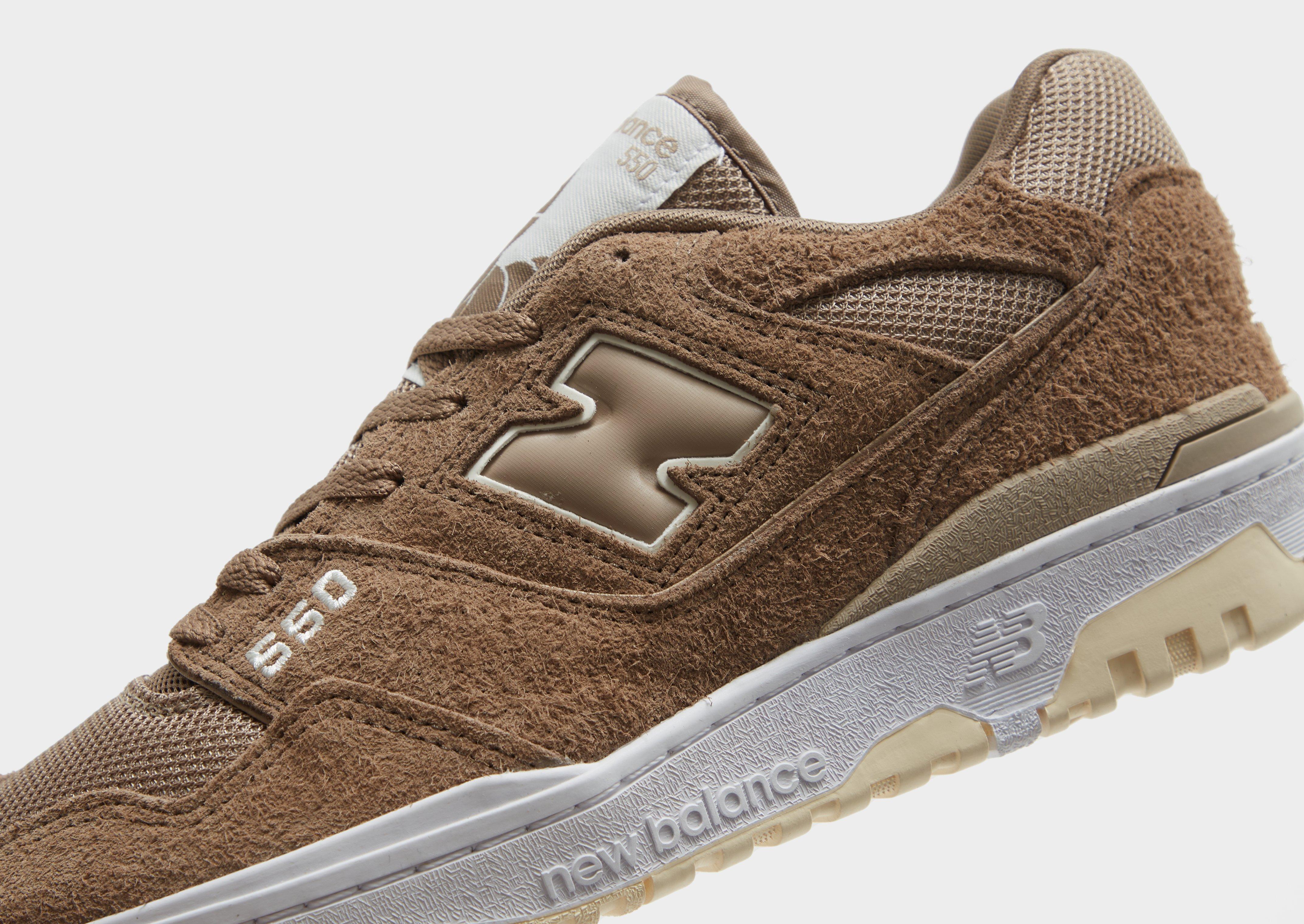 New balance 550 uomo marrone online