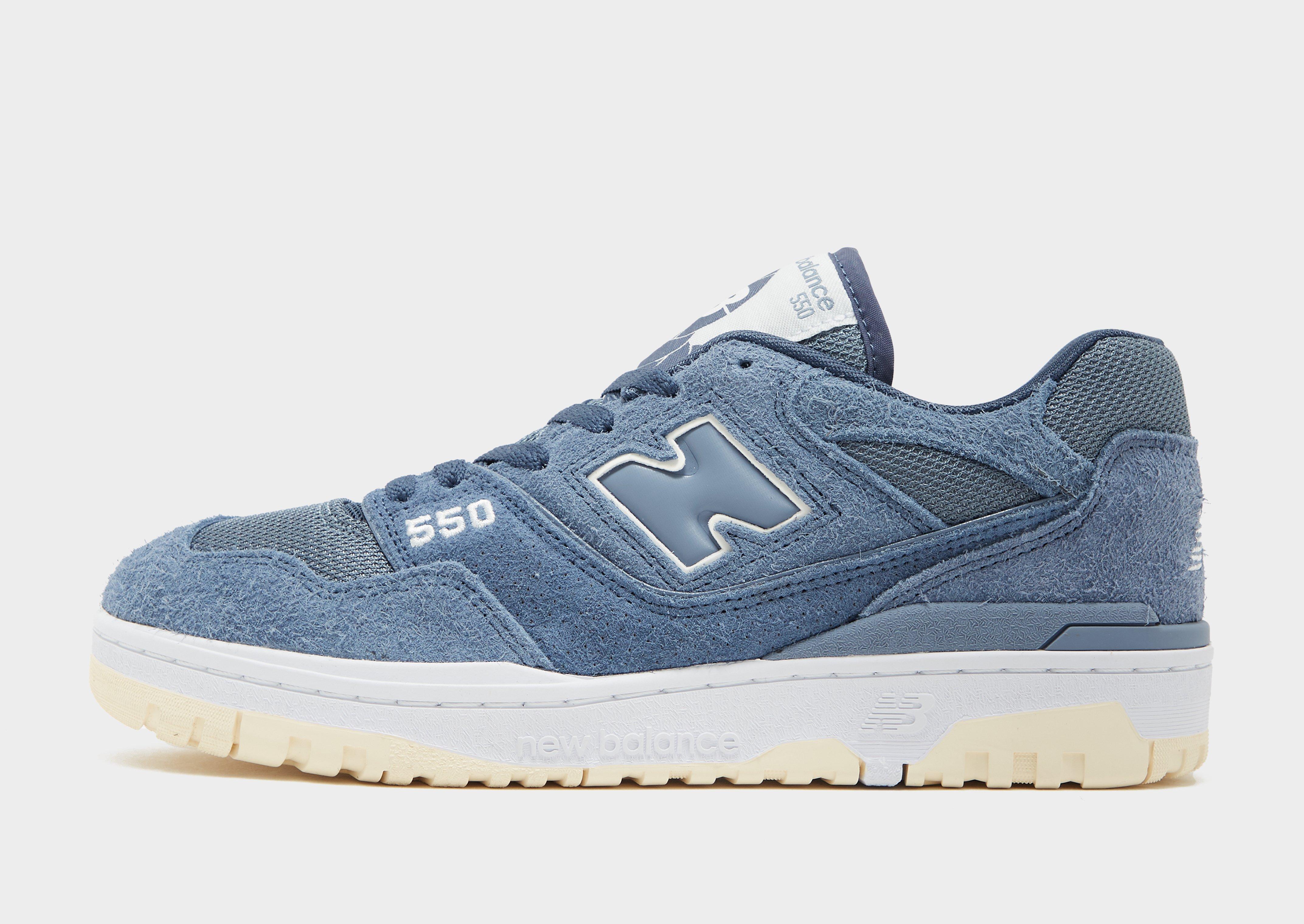 New balance 550 store grey blue