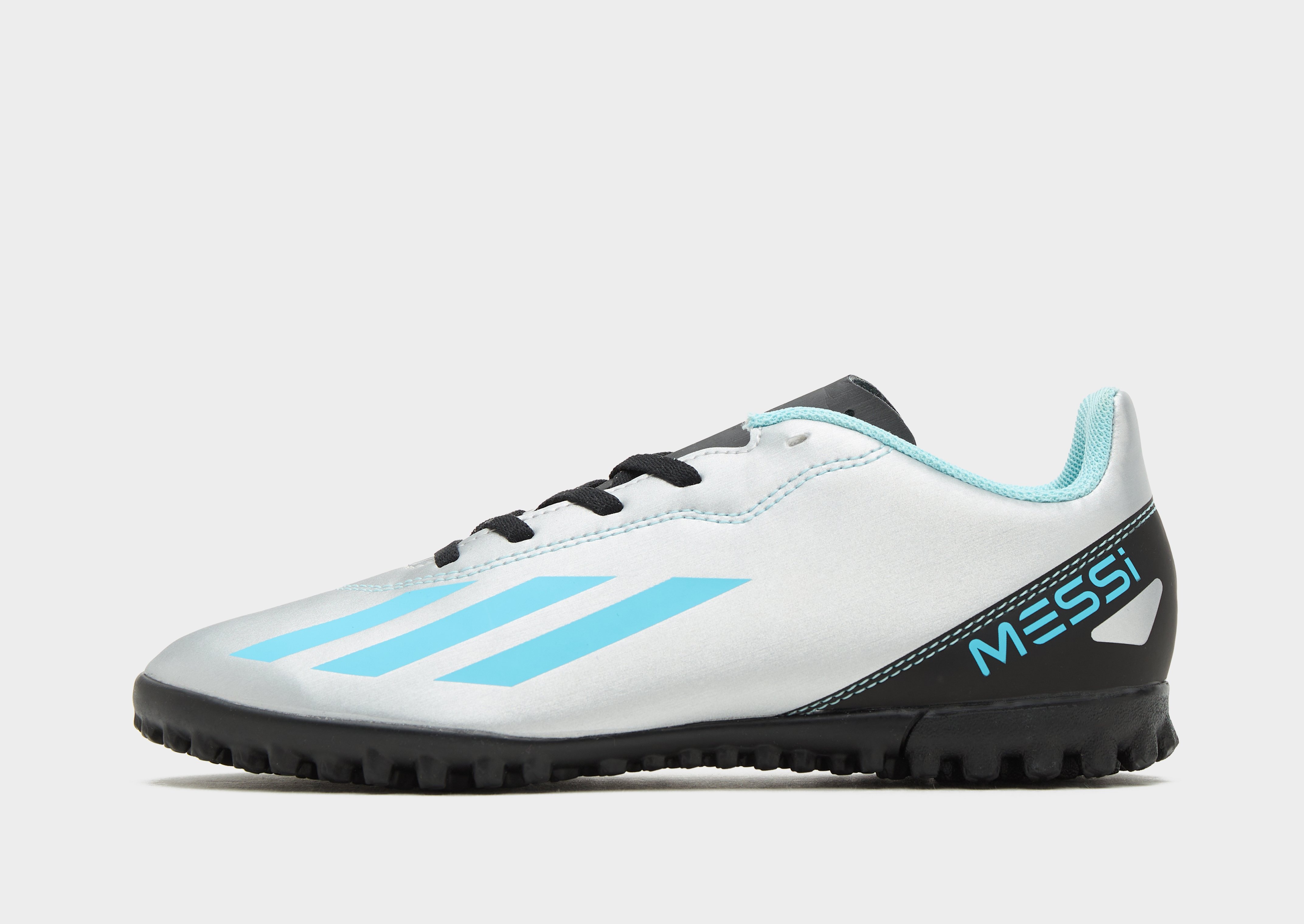 Grey adidas X Crazylight Messi.4 TF Junior - JD Sports Ireland