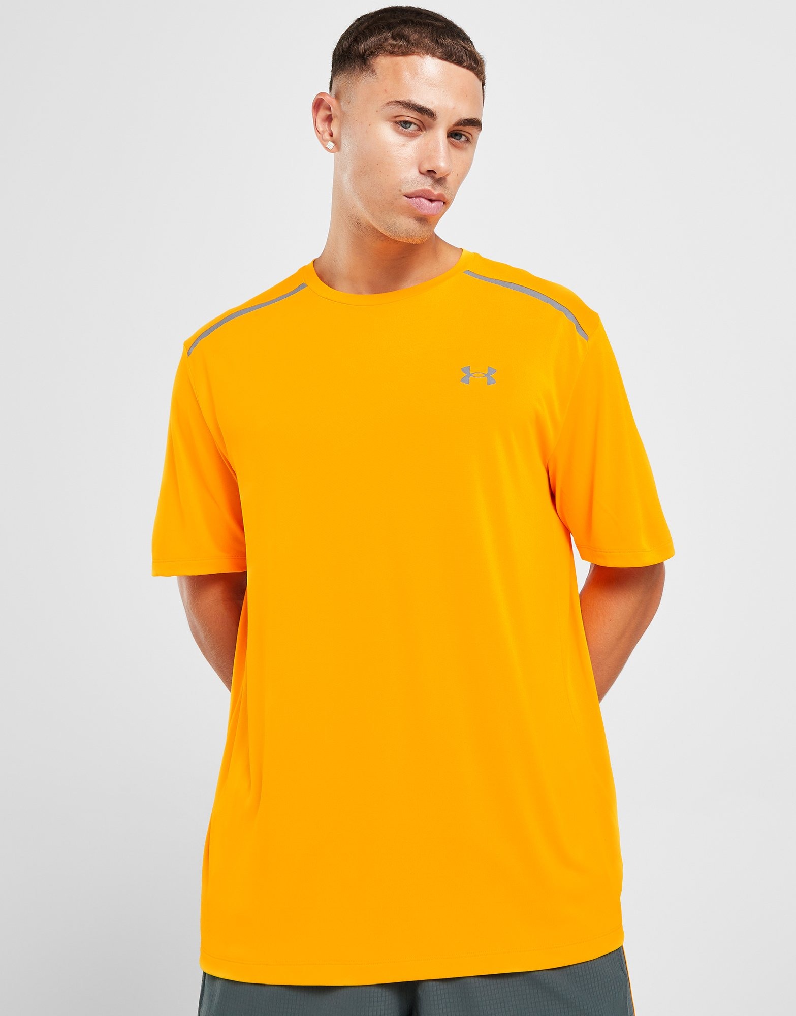Under Armour T-shirt Tech Fade Homme Orange- JD Sports France