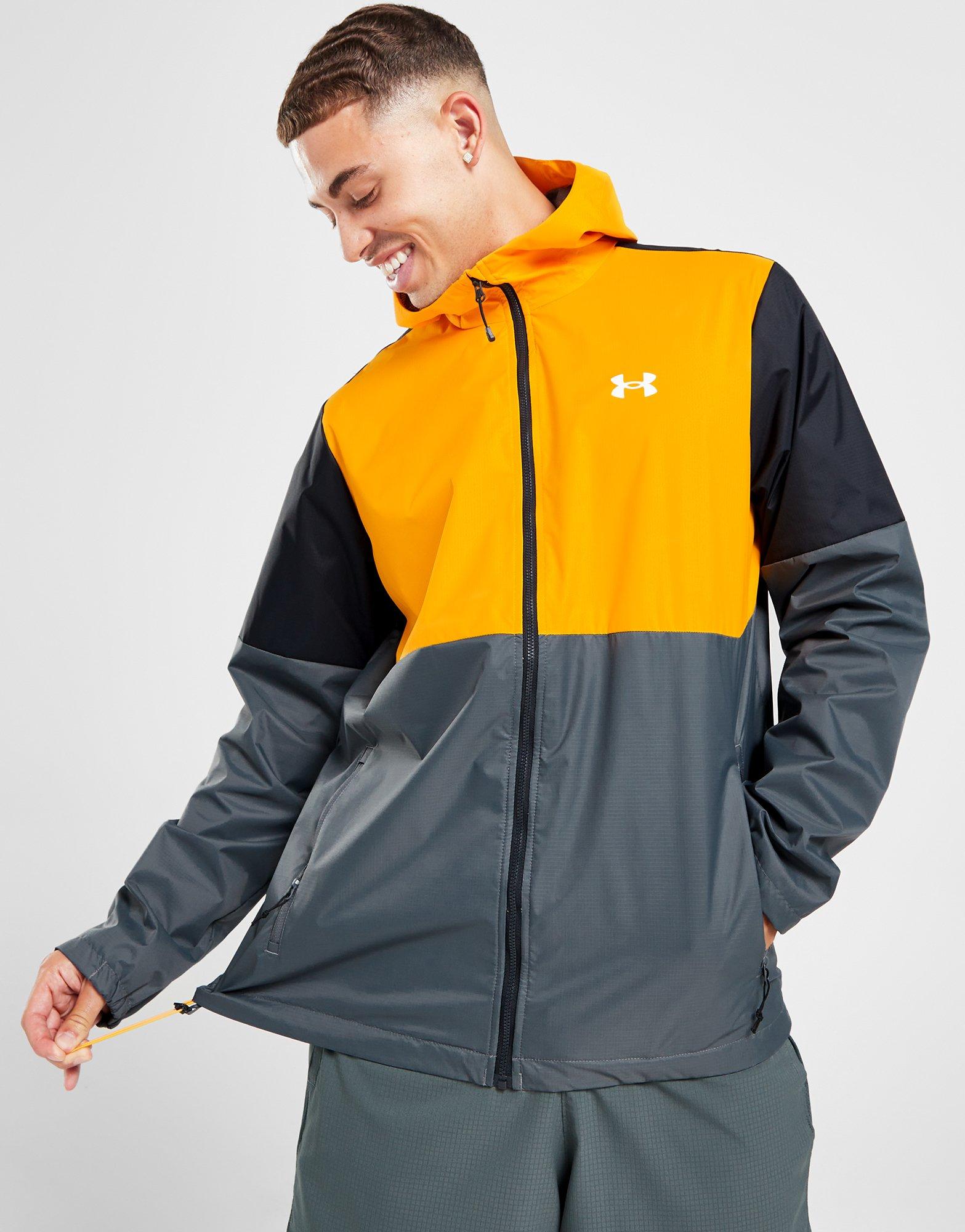 Orange Under Armour Windrunner Jacket - JD Sports Global