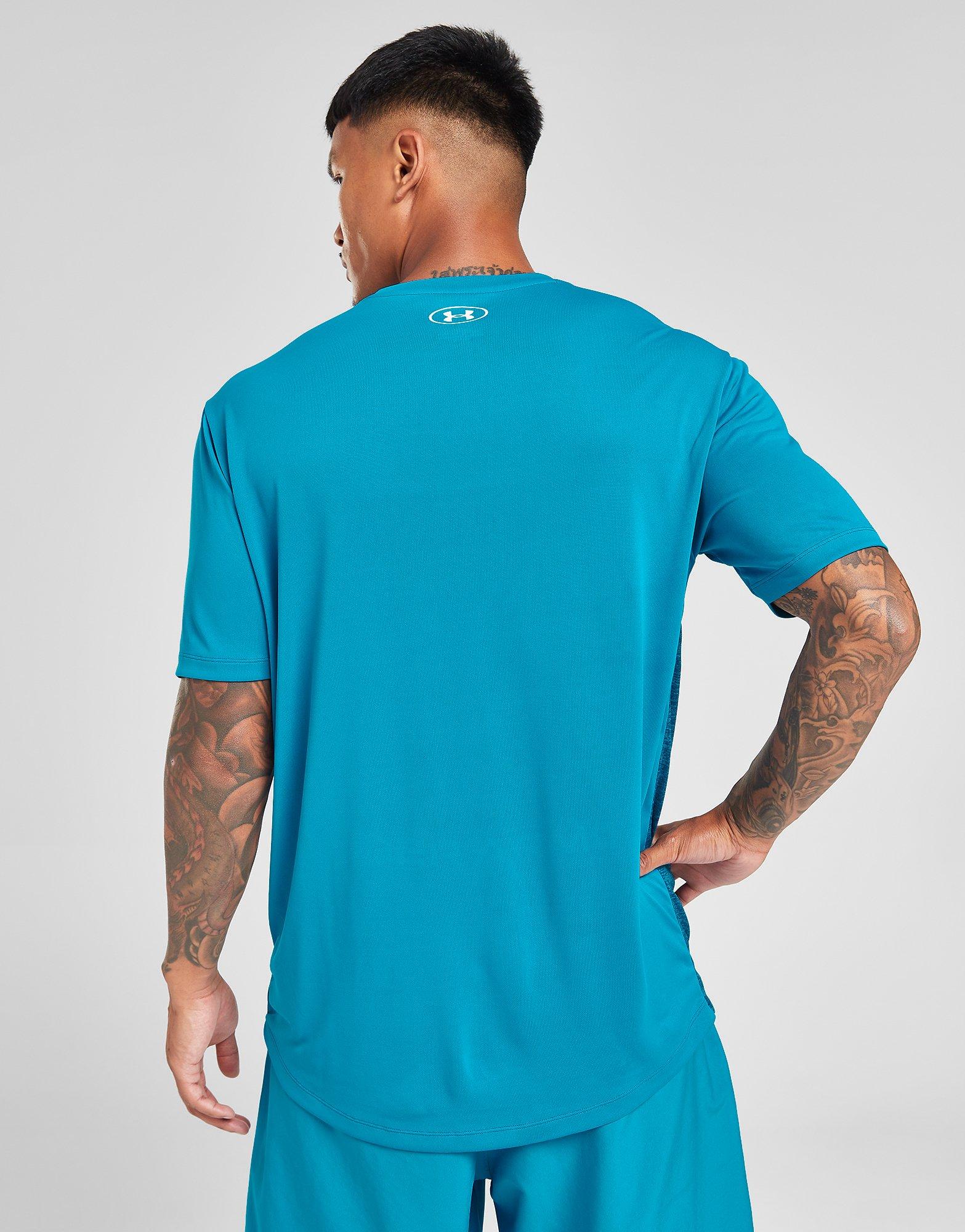 UNDER ARMOUR Tshirt Jersey Blue, Men's Fashion, Activewear on Carousell