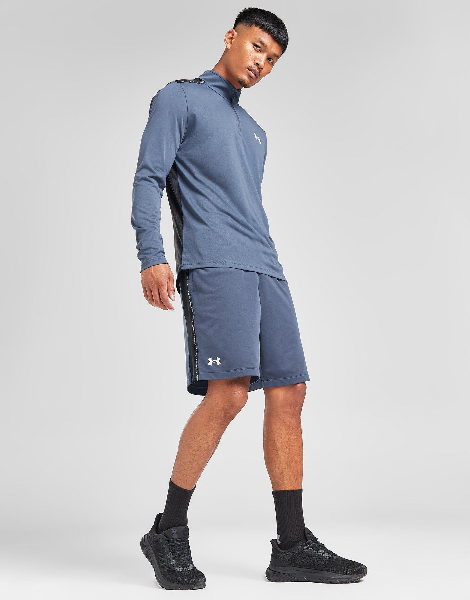 Blue Under Armour HeatGear Tape Shorts