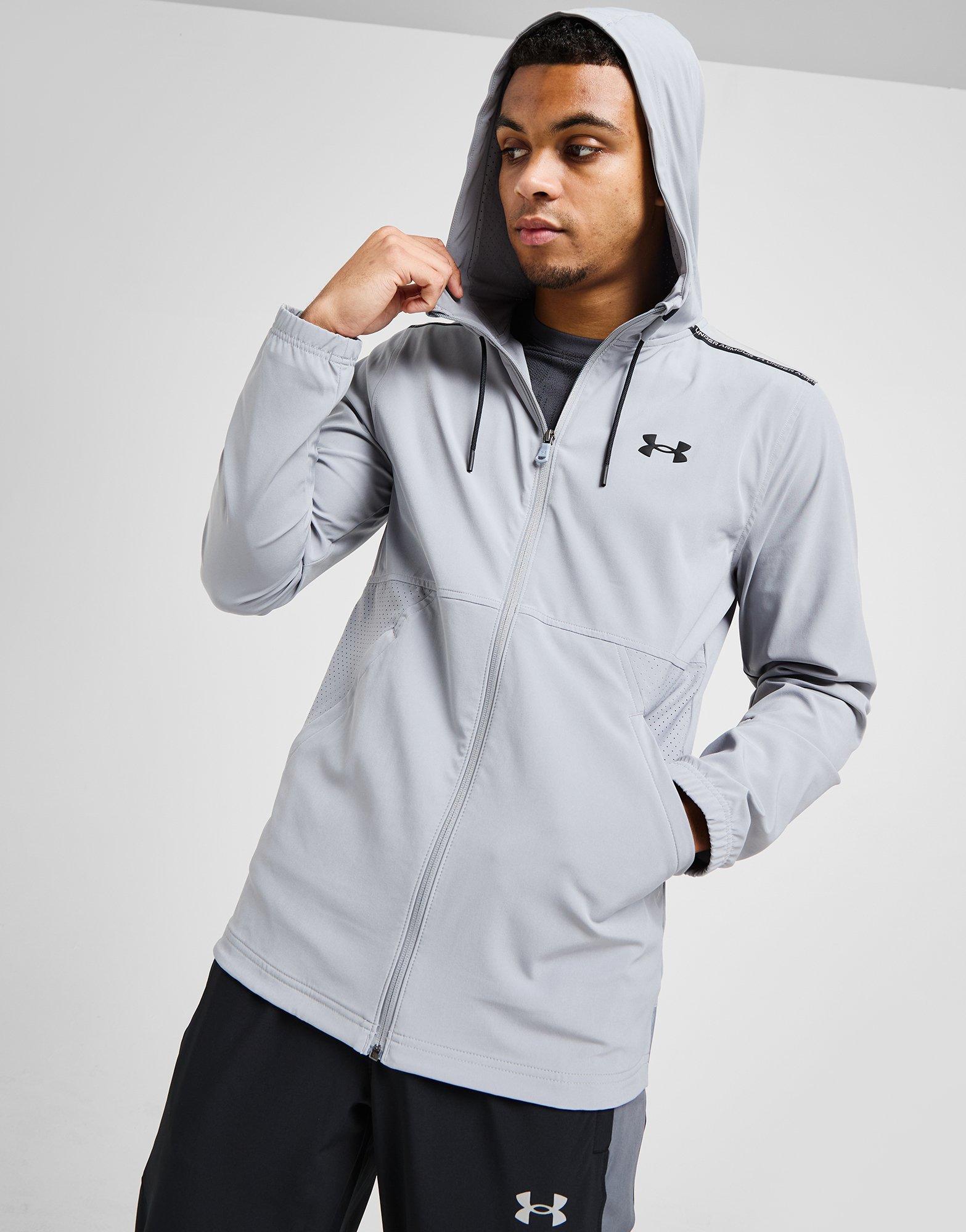 Chaqueta Under Armour Woven Hombre Grey