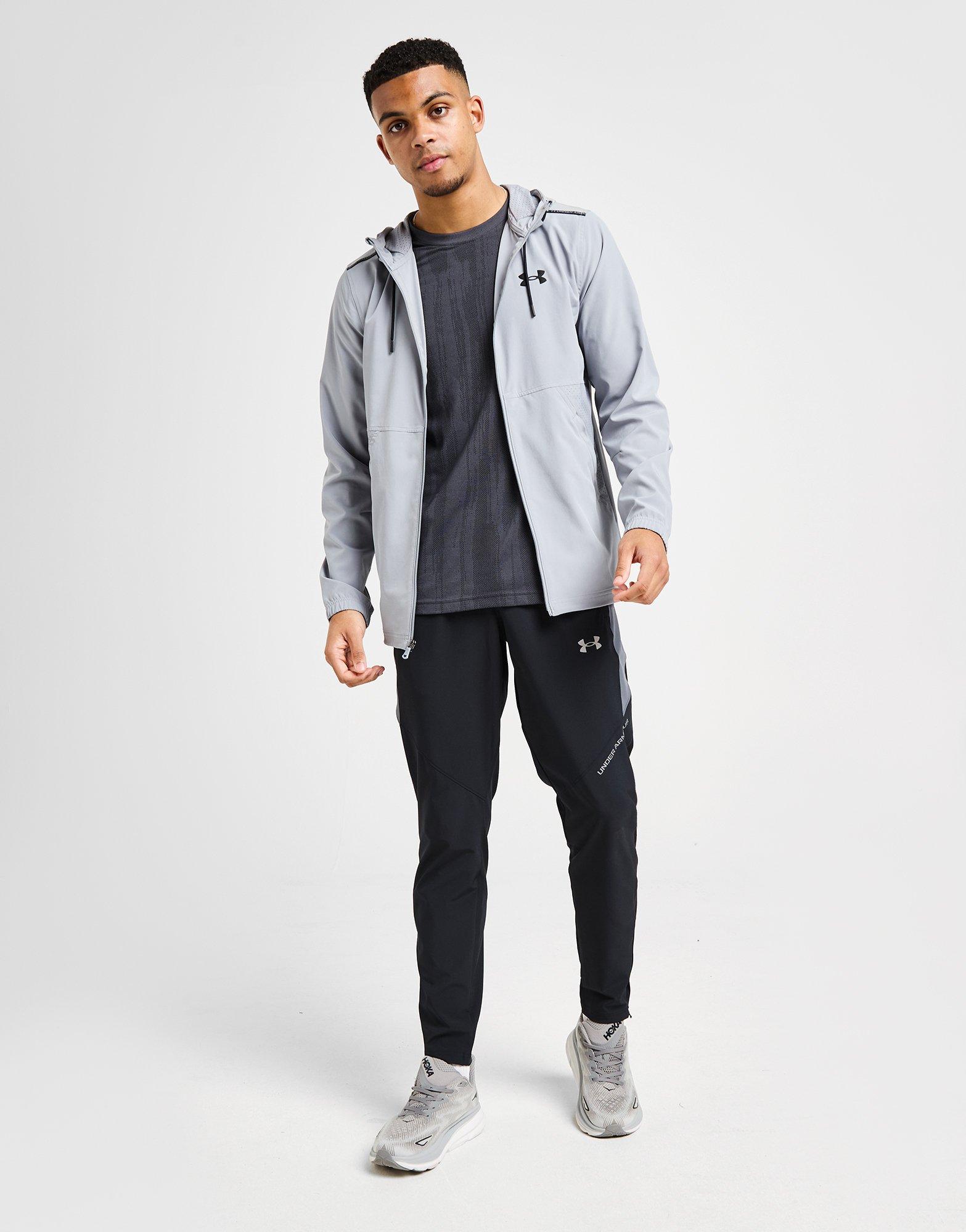Grey Under Armour Lock-Up Woven Jacket - JD Sports Global
