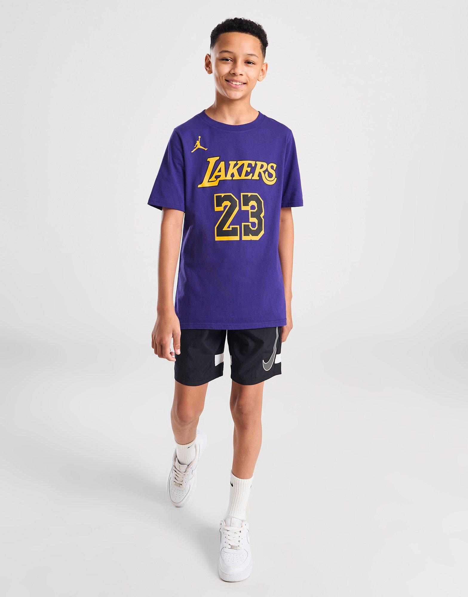 Jordan Maillot NBA LA Lakers James #6 Junior Violet- JD Sports France