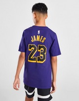 Jordan NBA LA Lakers James #23 T-Shirt Junior