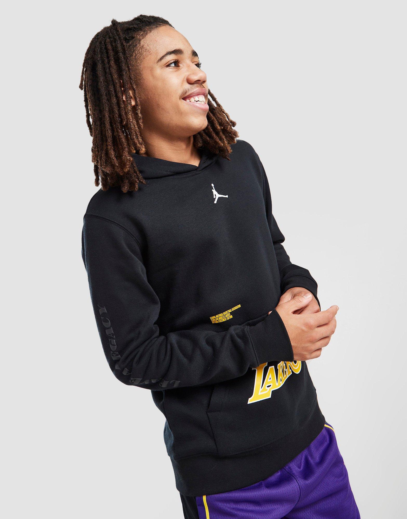 Jordan NBA LA Lakers Statement Pullover Hoodie Junior