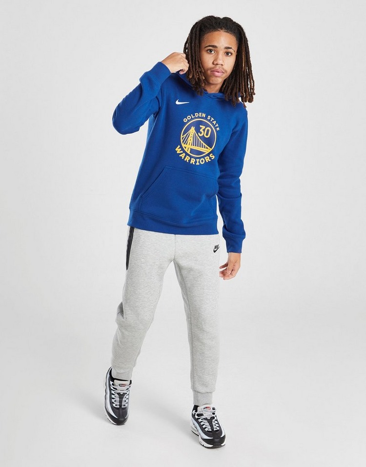 Blue Nike NBA Golden State Warriors Curry #30 Hoodie Junior | JD Sports UK